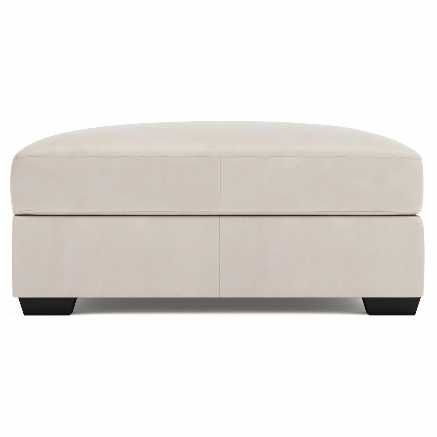 Dawkins Leather Ottoman