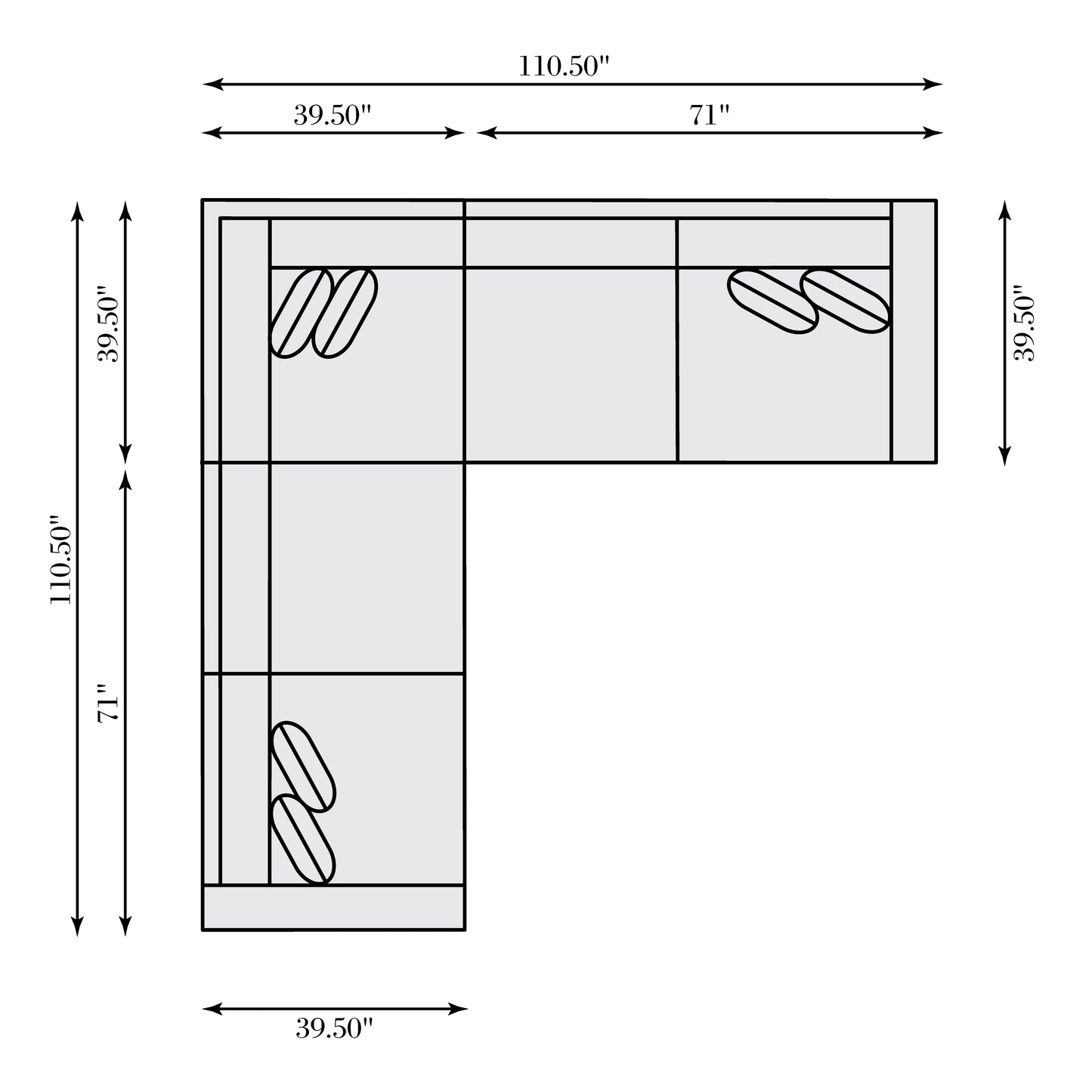Lars Leather Sectional