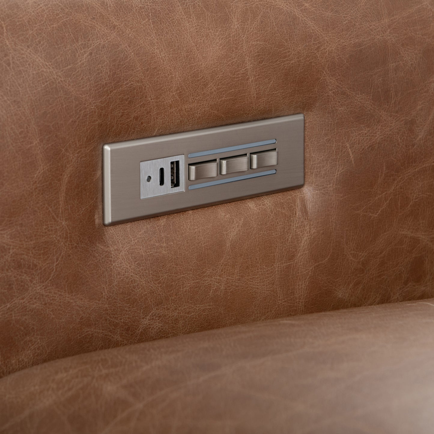 Lioni Leather Power Motion Sofa