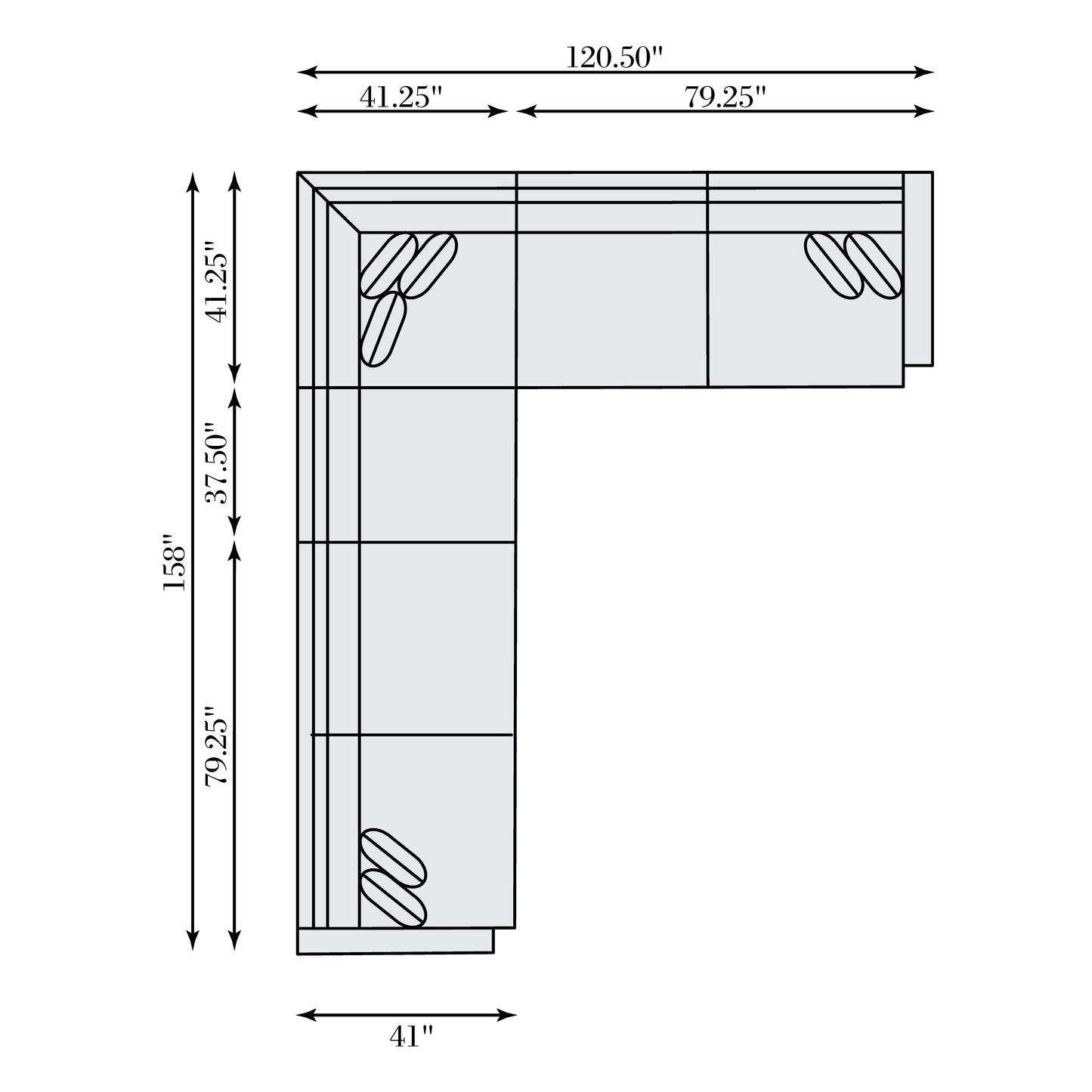 Indy Fabric Sectional