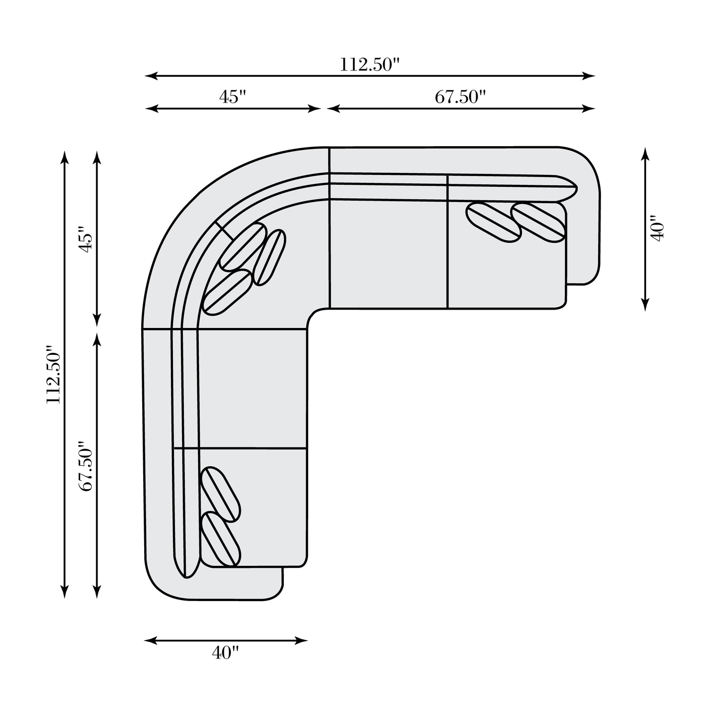 Jules Fabric Sectional