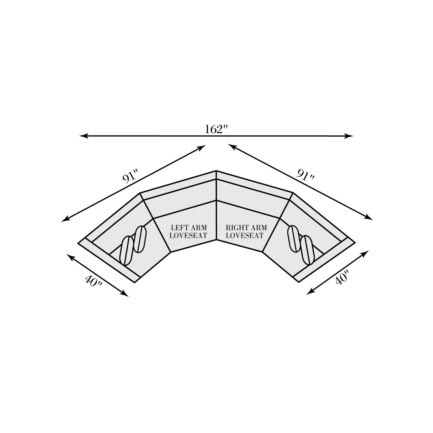 Soleil Fabric Sectional