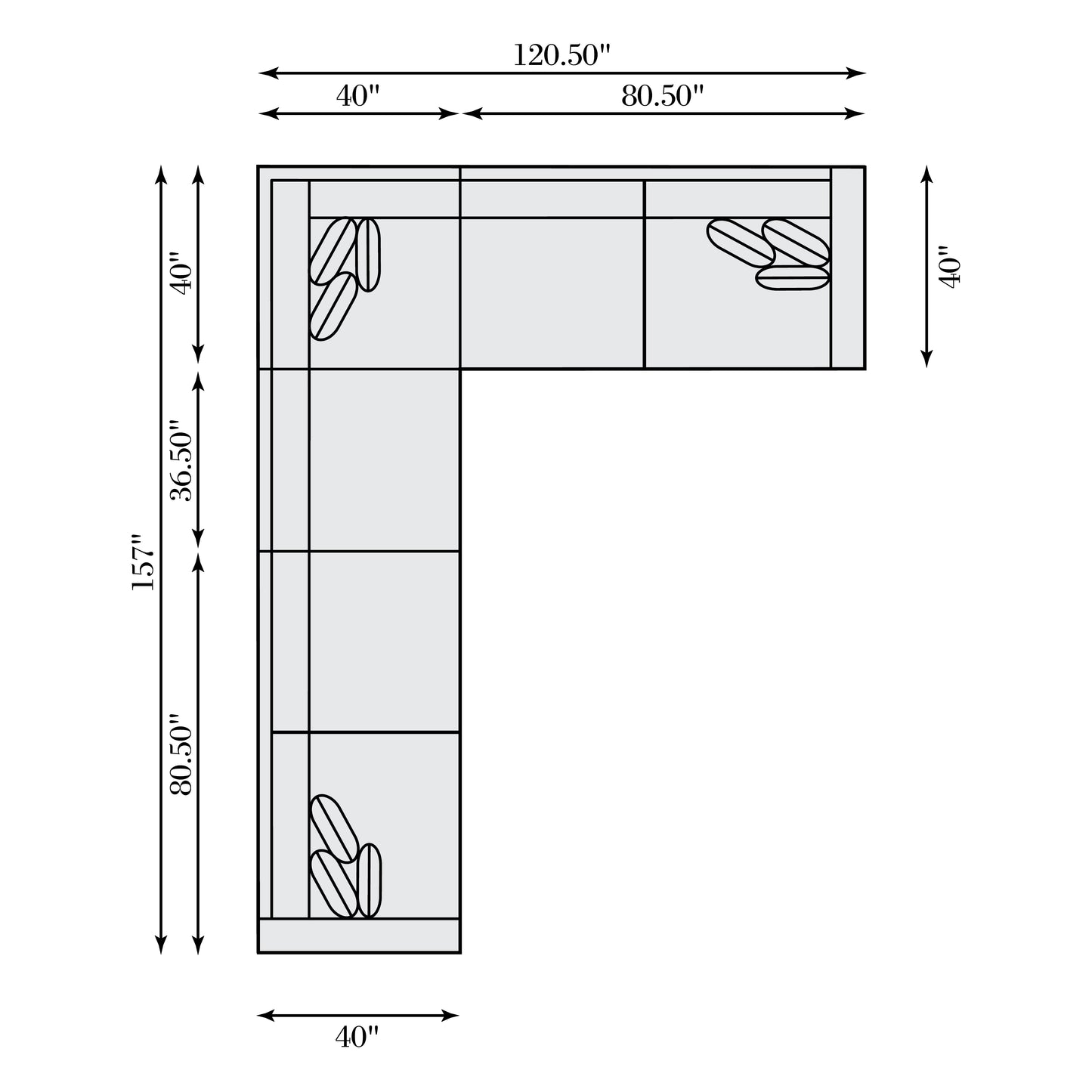 Helena Fabric Sectional