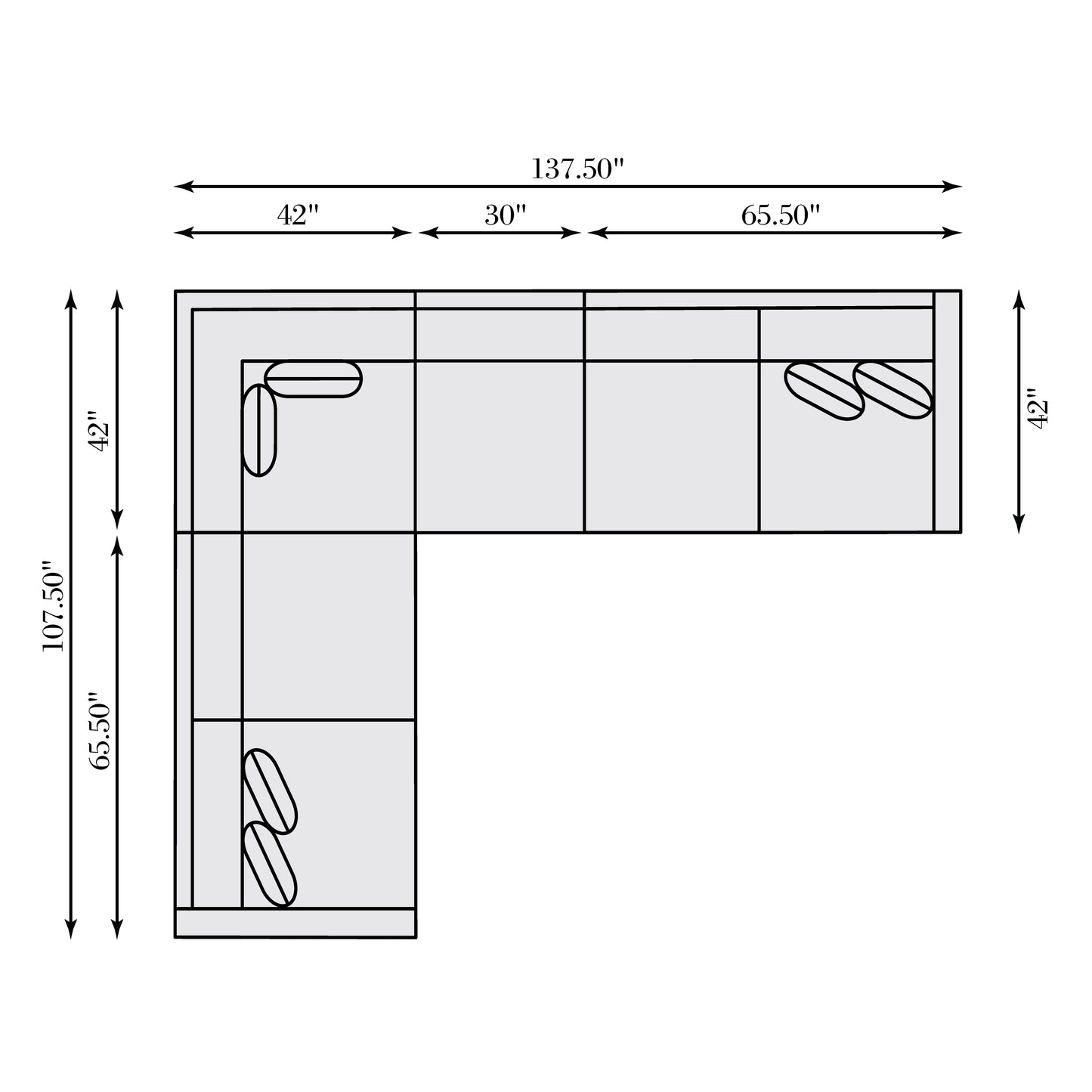 Joli Fabric Sectional