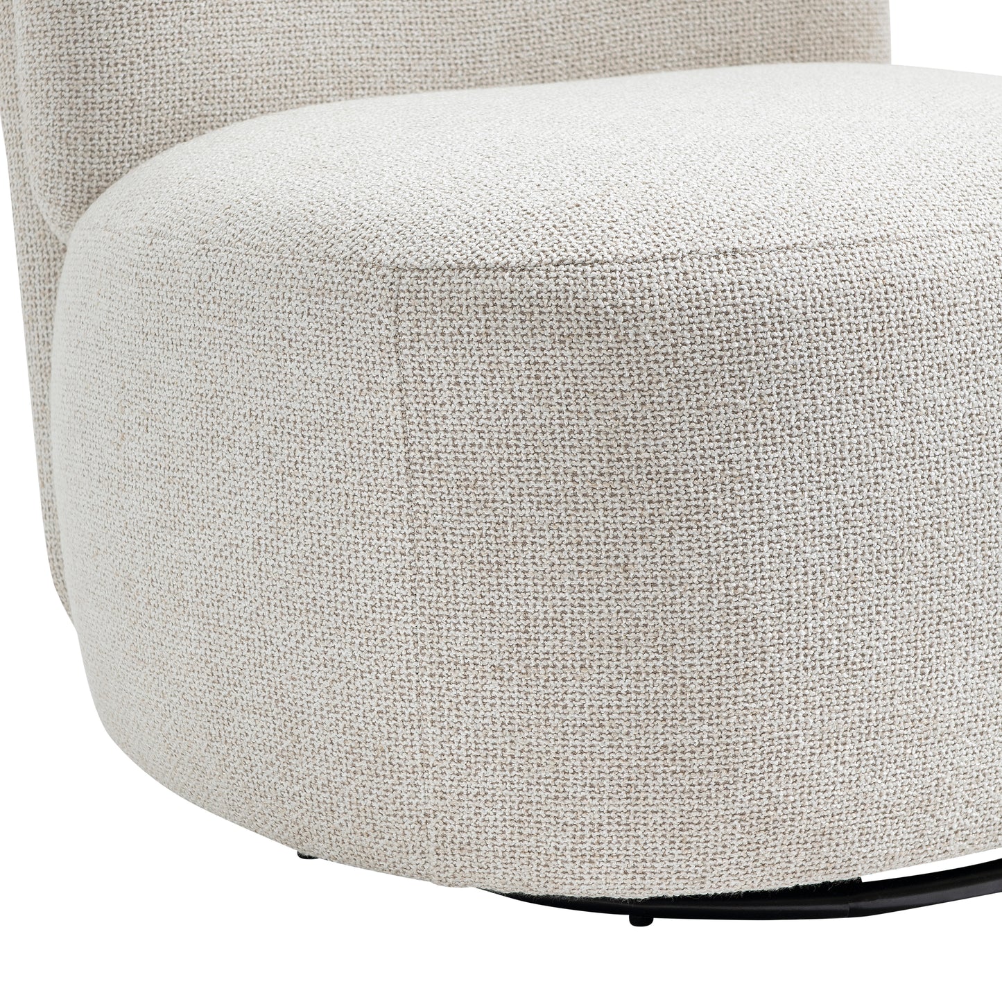 Iris Fabric Swivel Chair