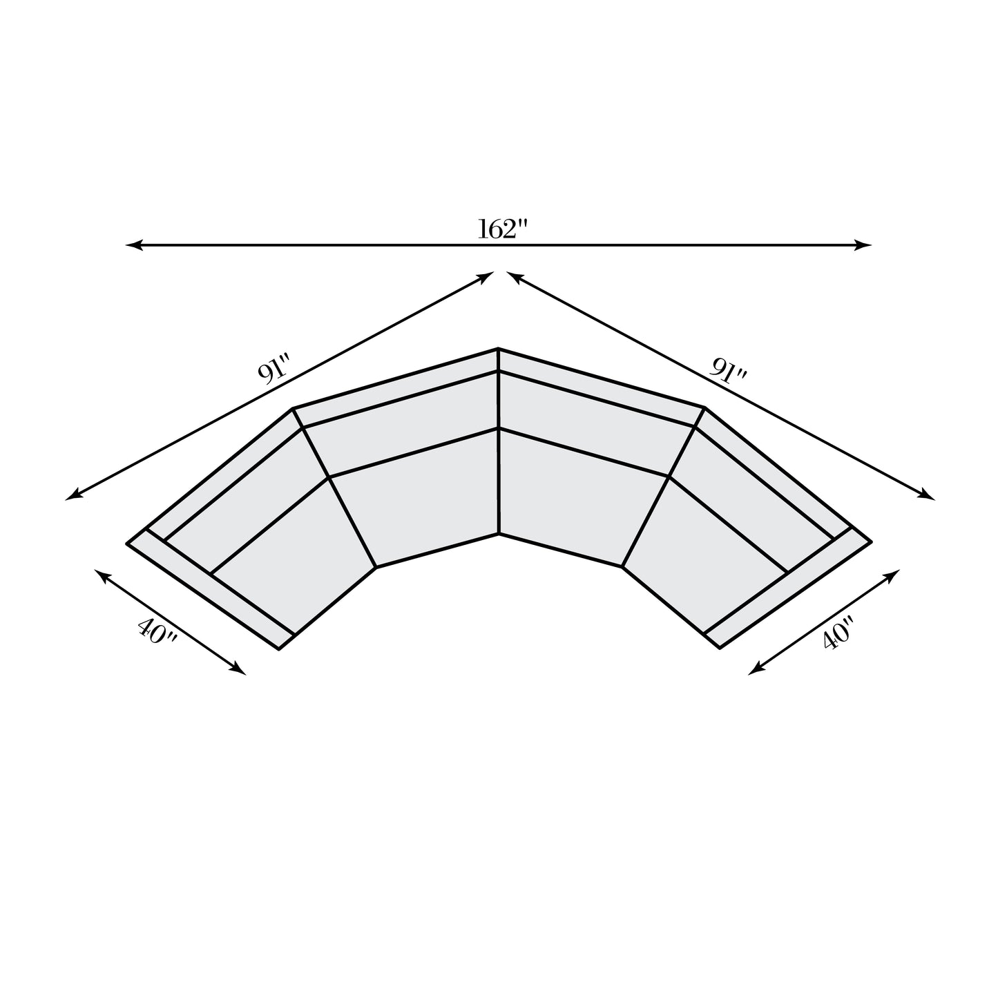 Soleil Fabric Sectional