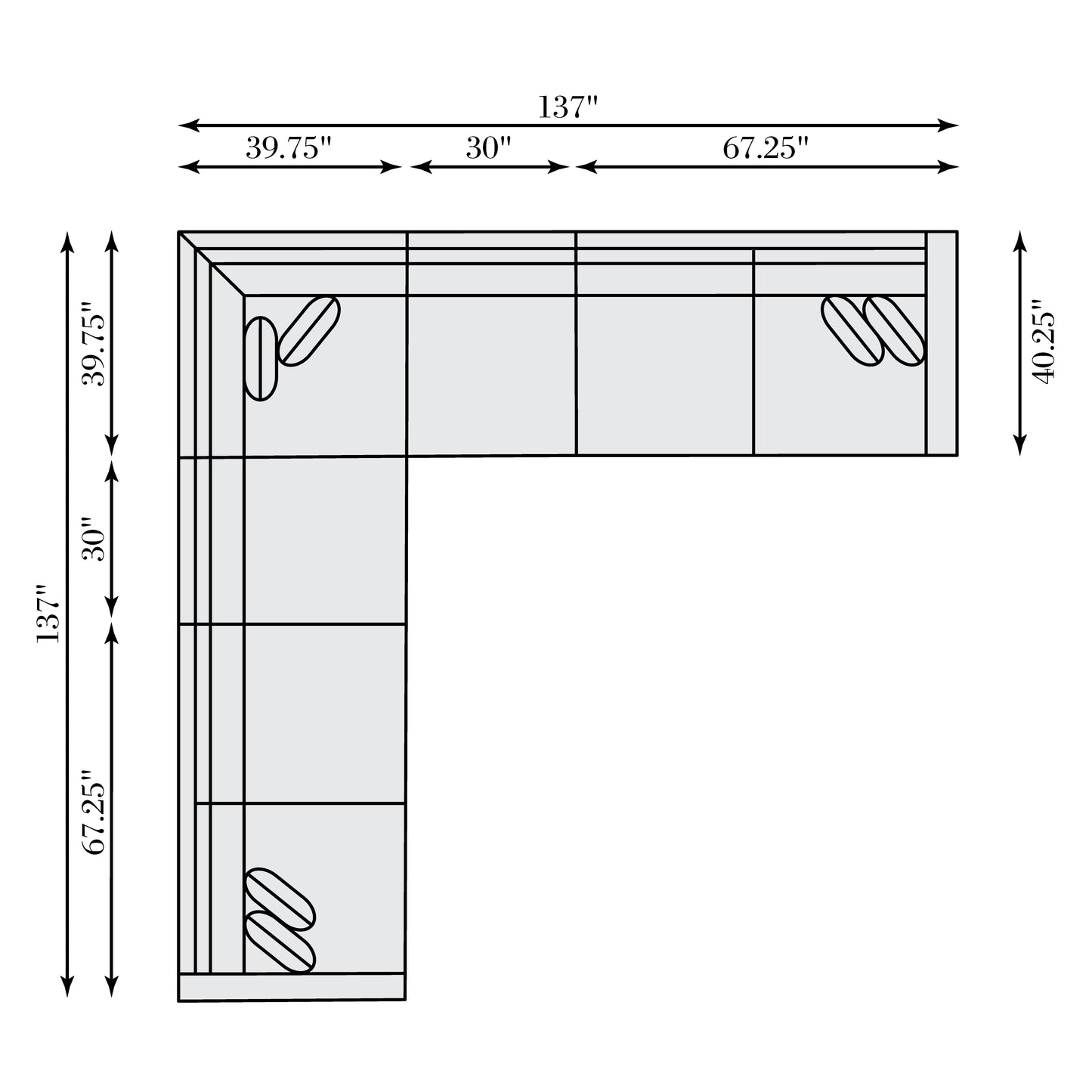 Ventura Leather Sectional