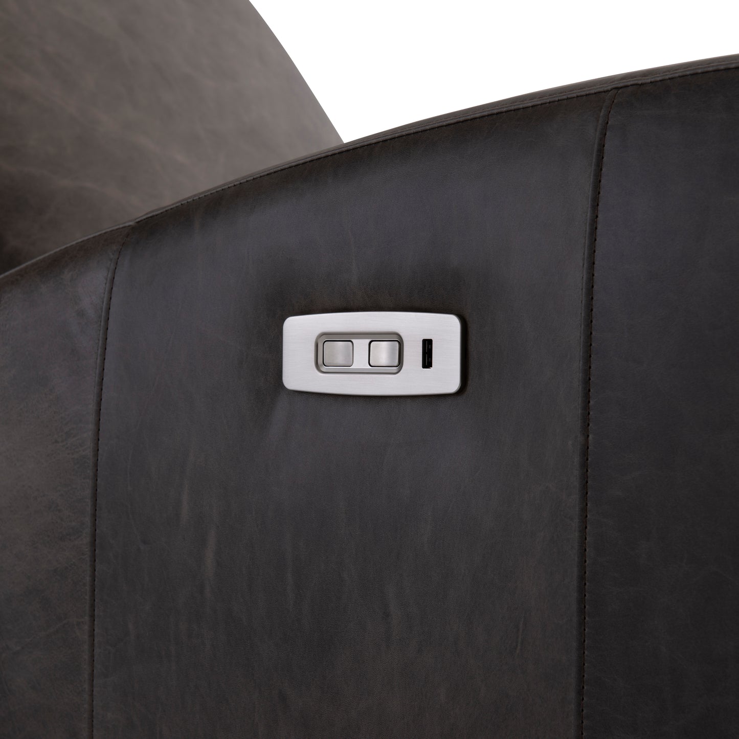 Ashton Leather Power Motion Chair