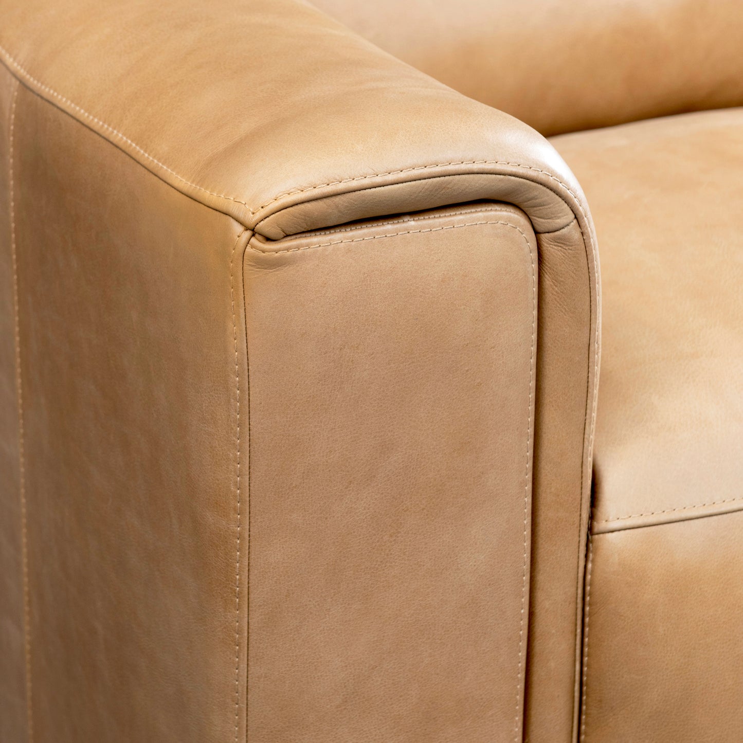 Billings Leather Power Motion Sectional