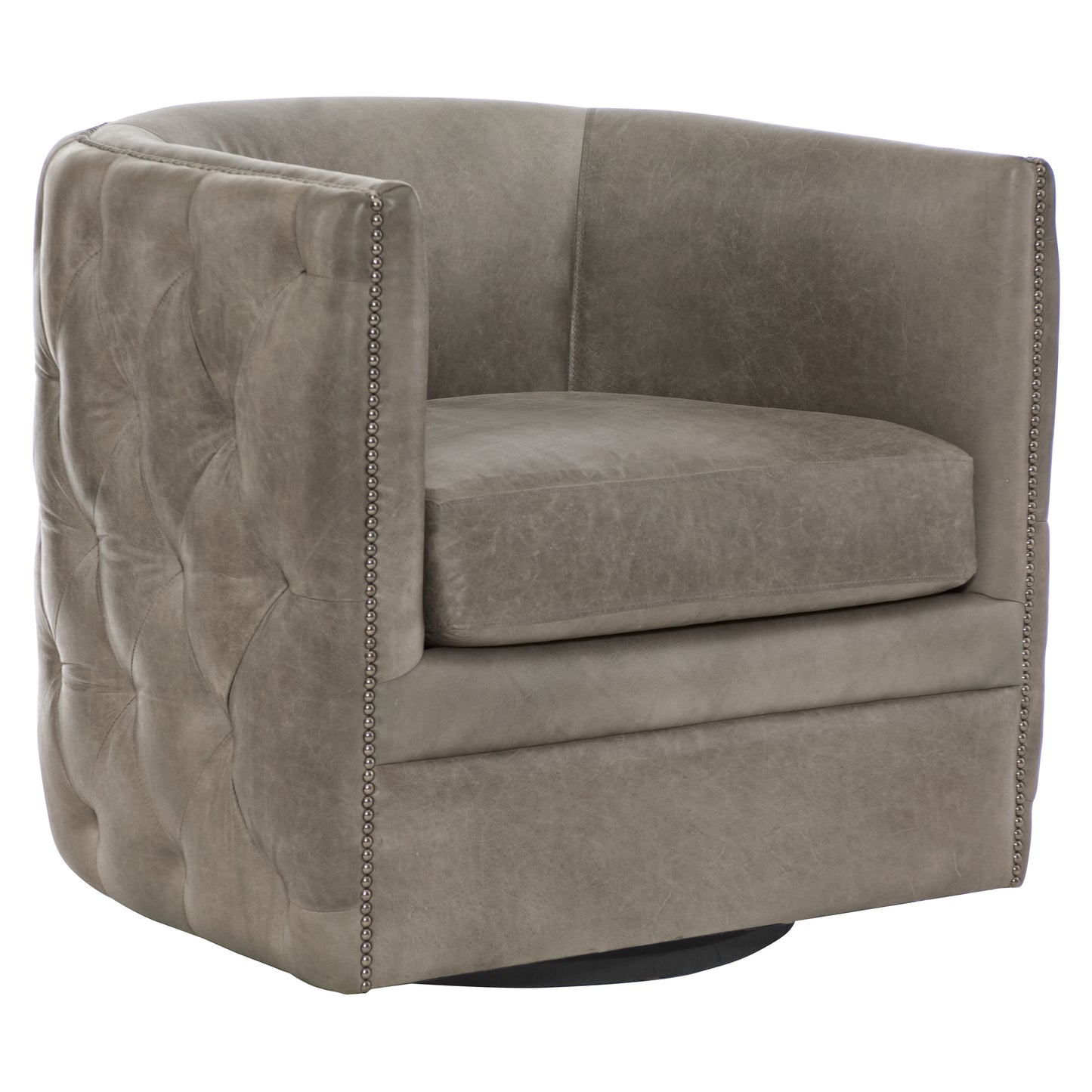 Palazzo Leather Swivel Chair