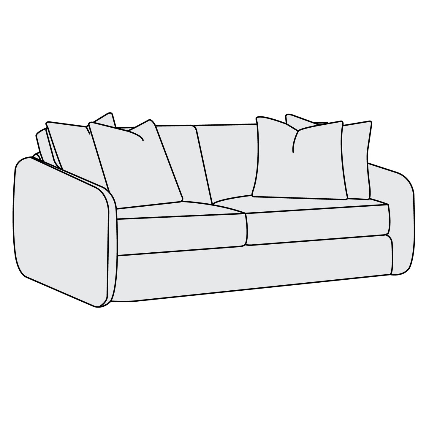 Soleil Fabric Sofa