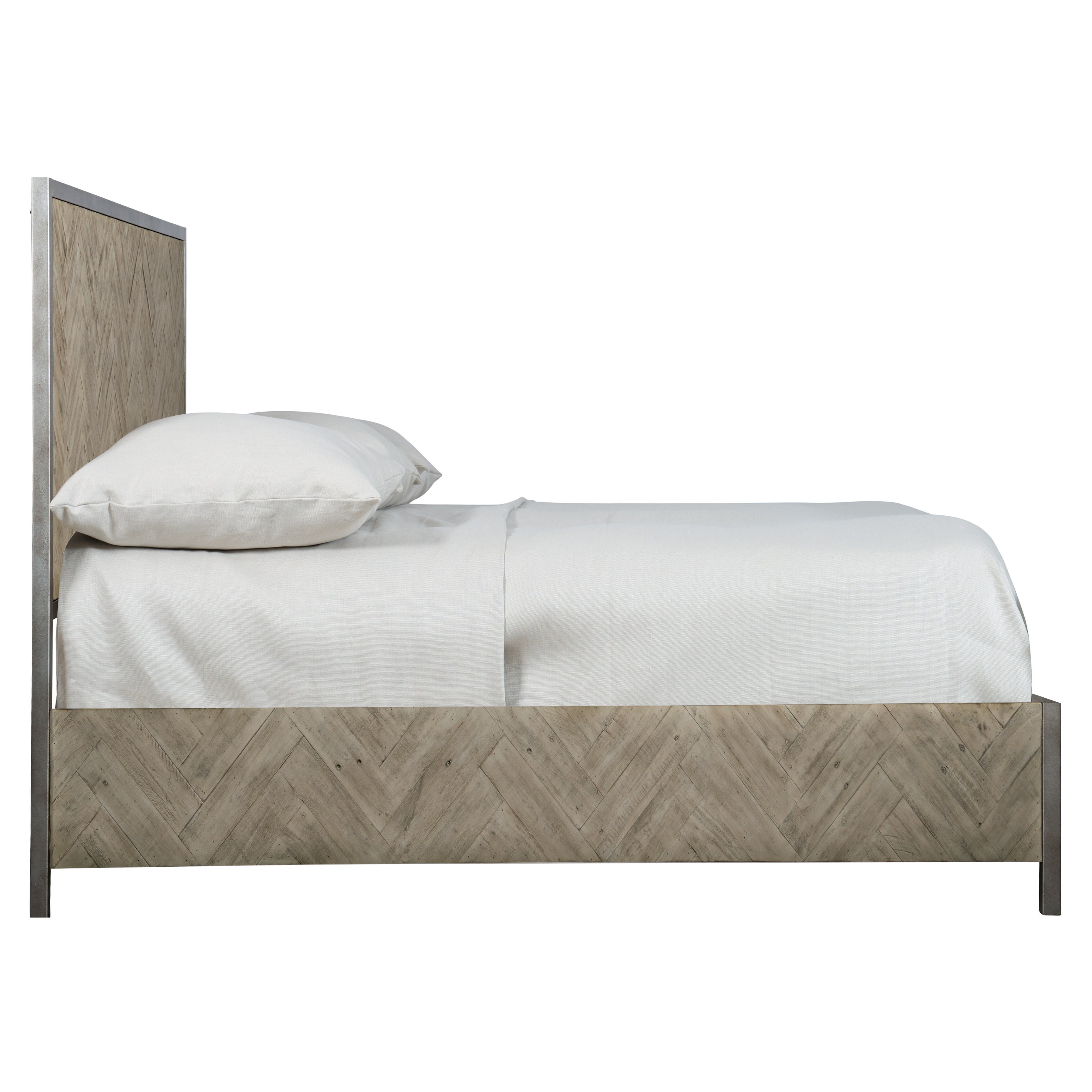 Milo Wooden Queen Panel Bed