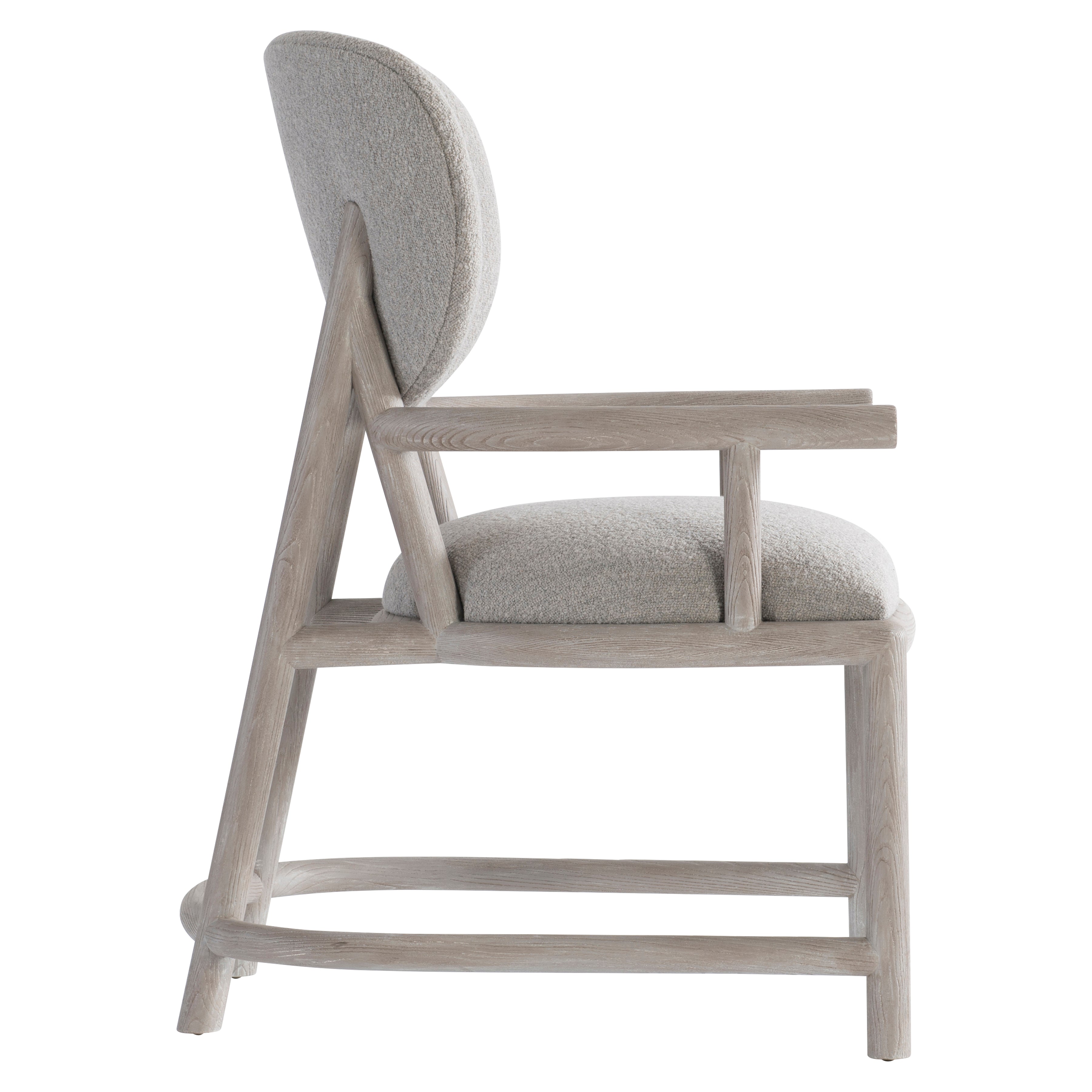 Trianon Arm Chair in Gris Finish