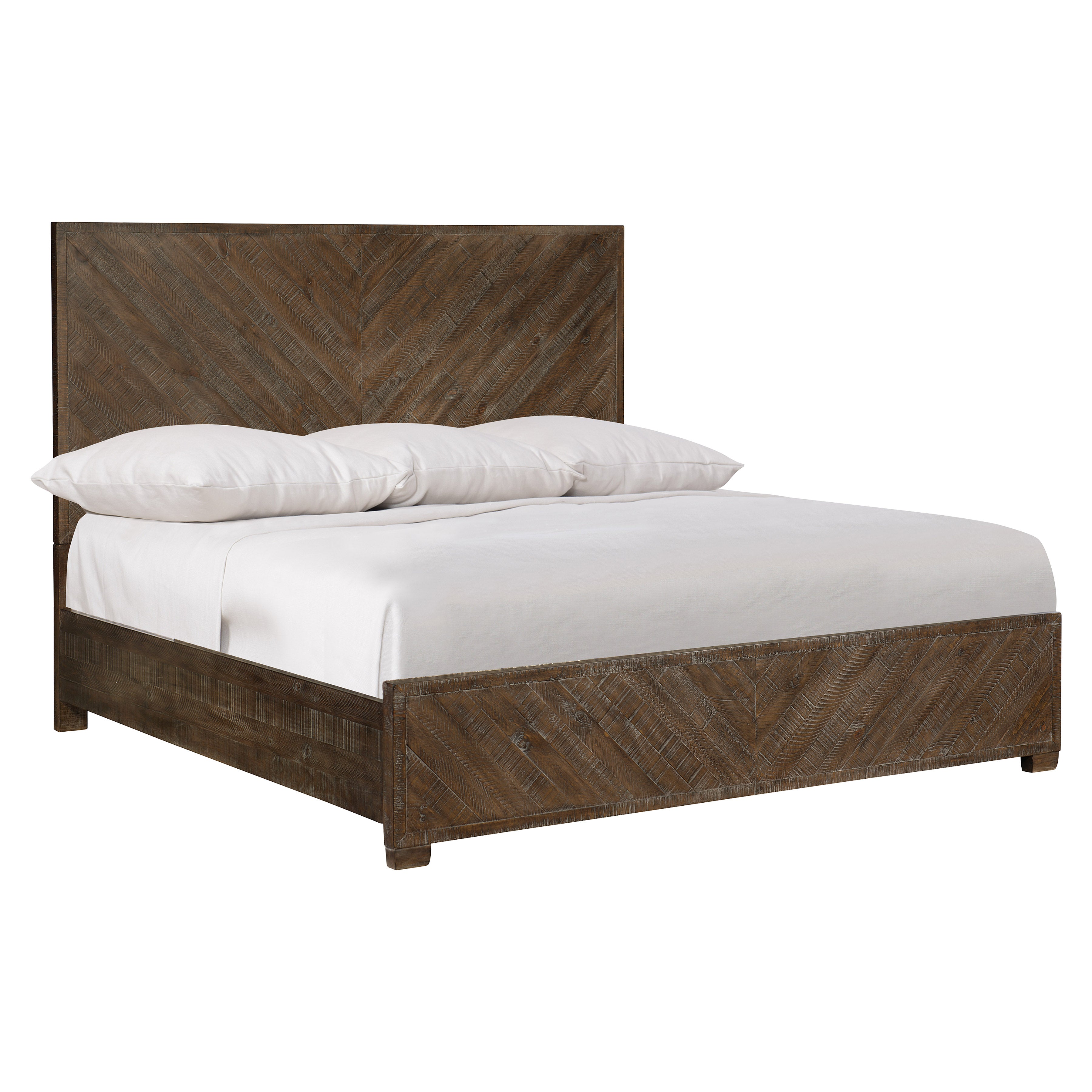 Fuller Wooden King Panel Bed