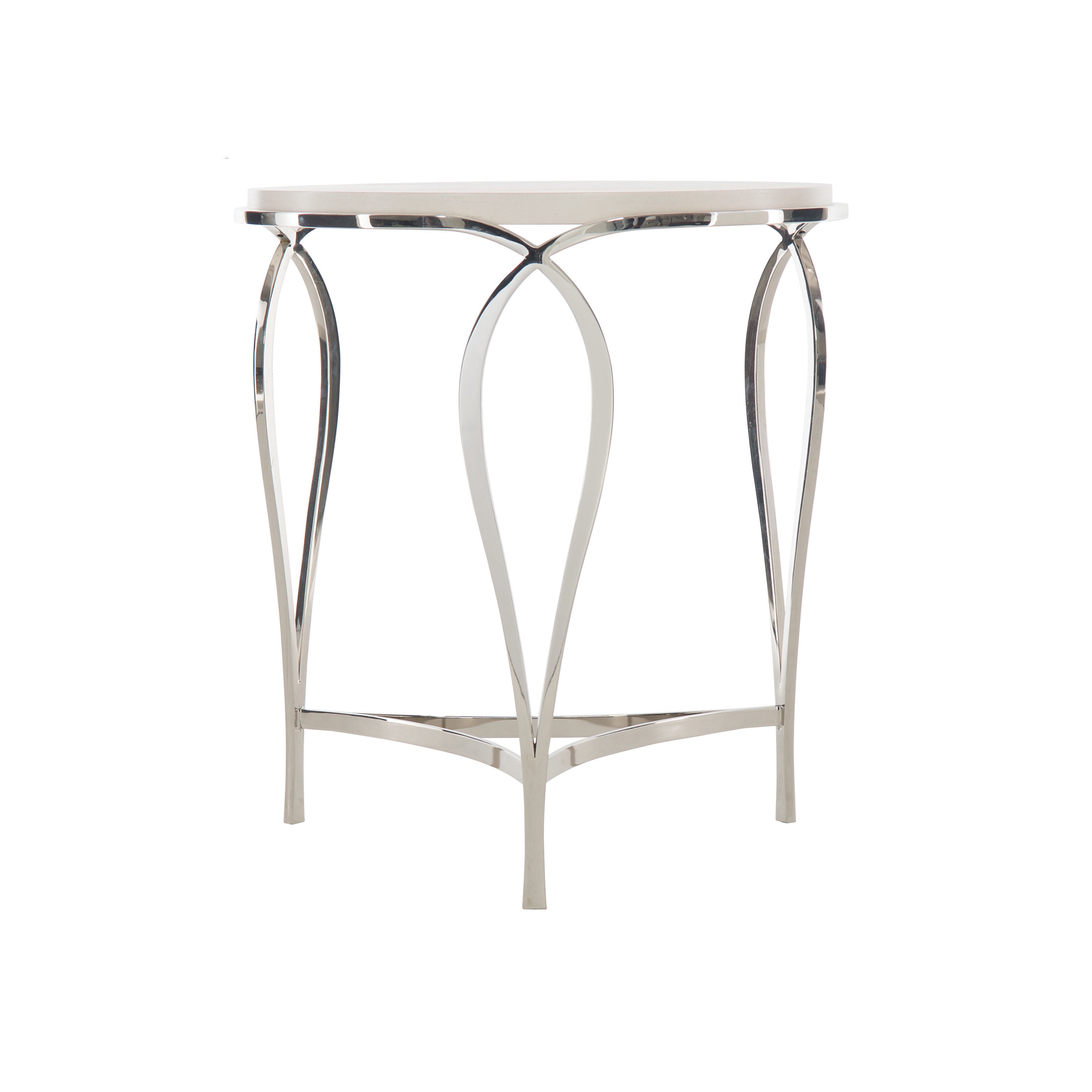 Calista Metal Round Accent Table