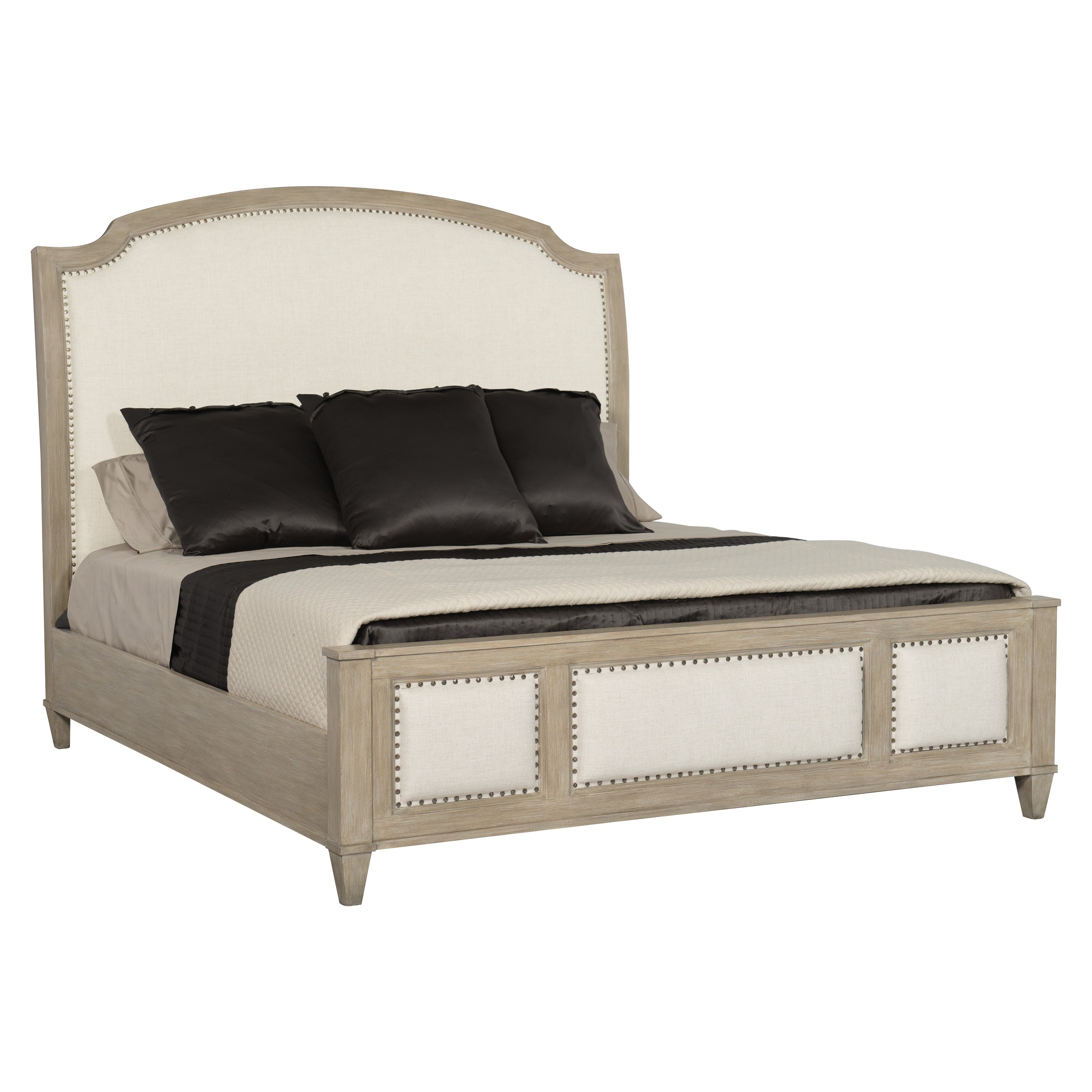 Santa Barbara Upholstered Queen Panel Bed