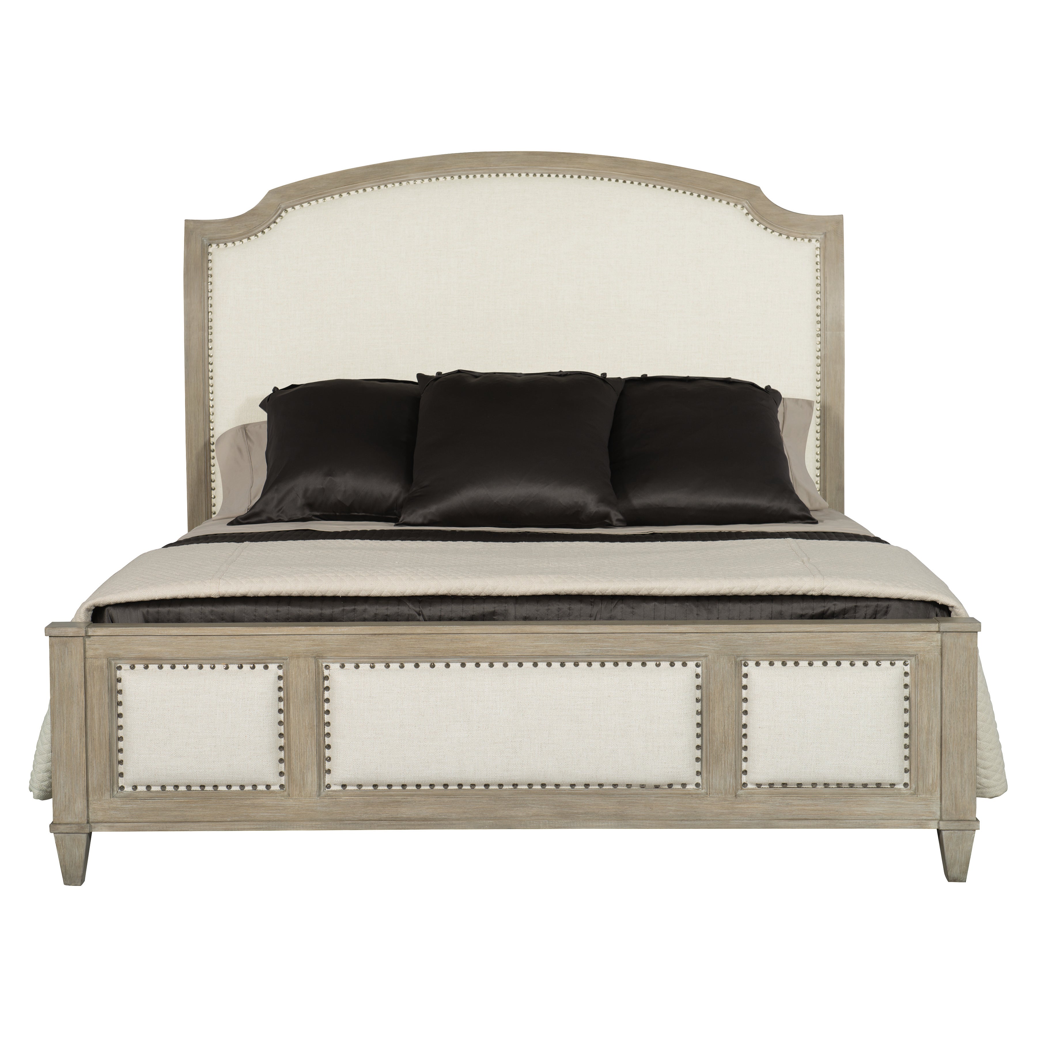 Santa Barbara Upholstered King Panel Bed