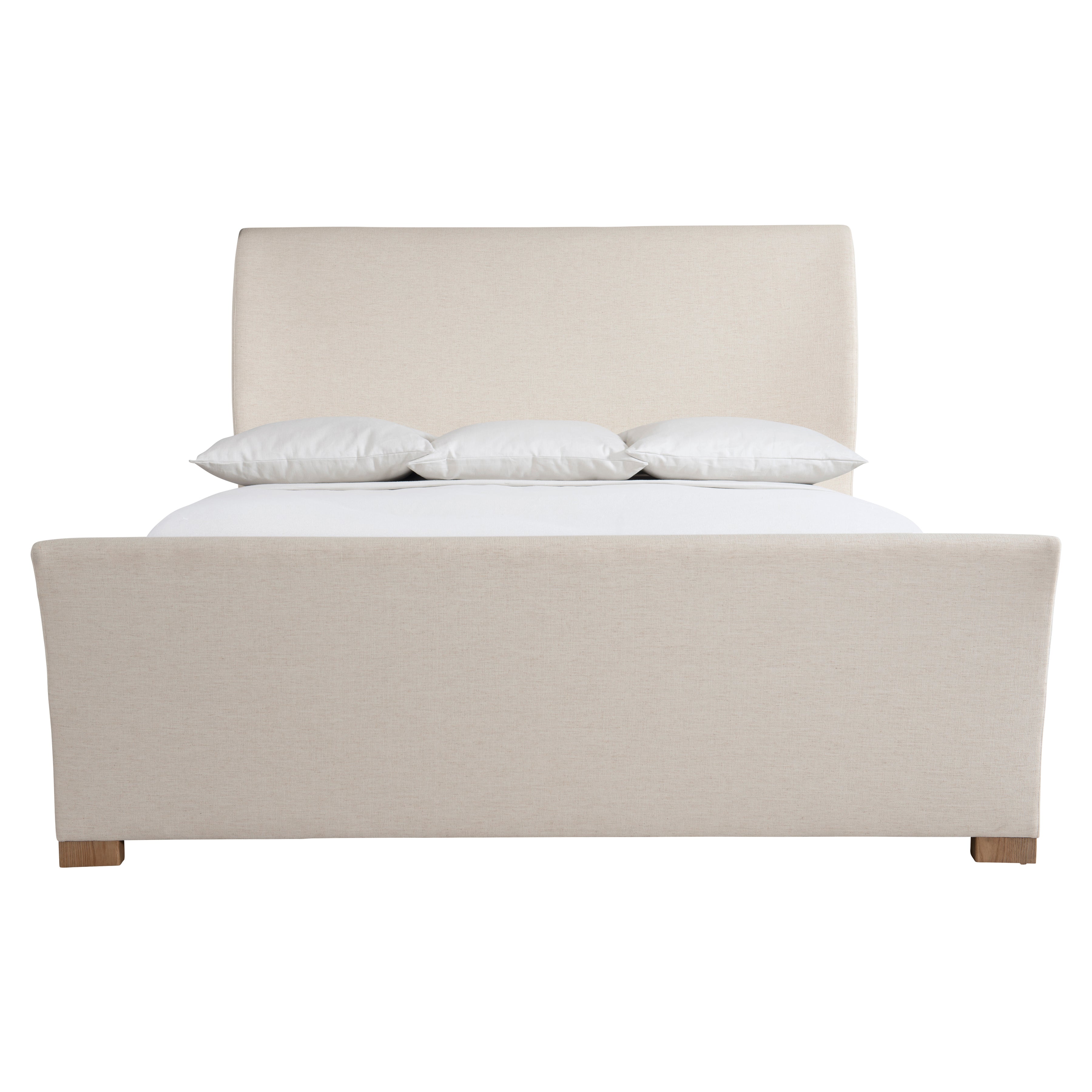 Modulum Upholstered King Sleigh Bed