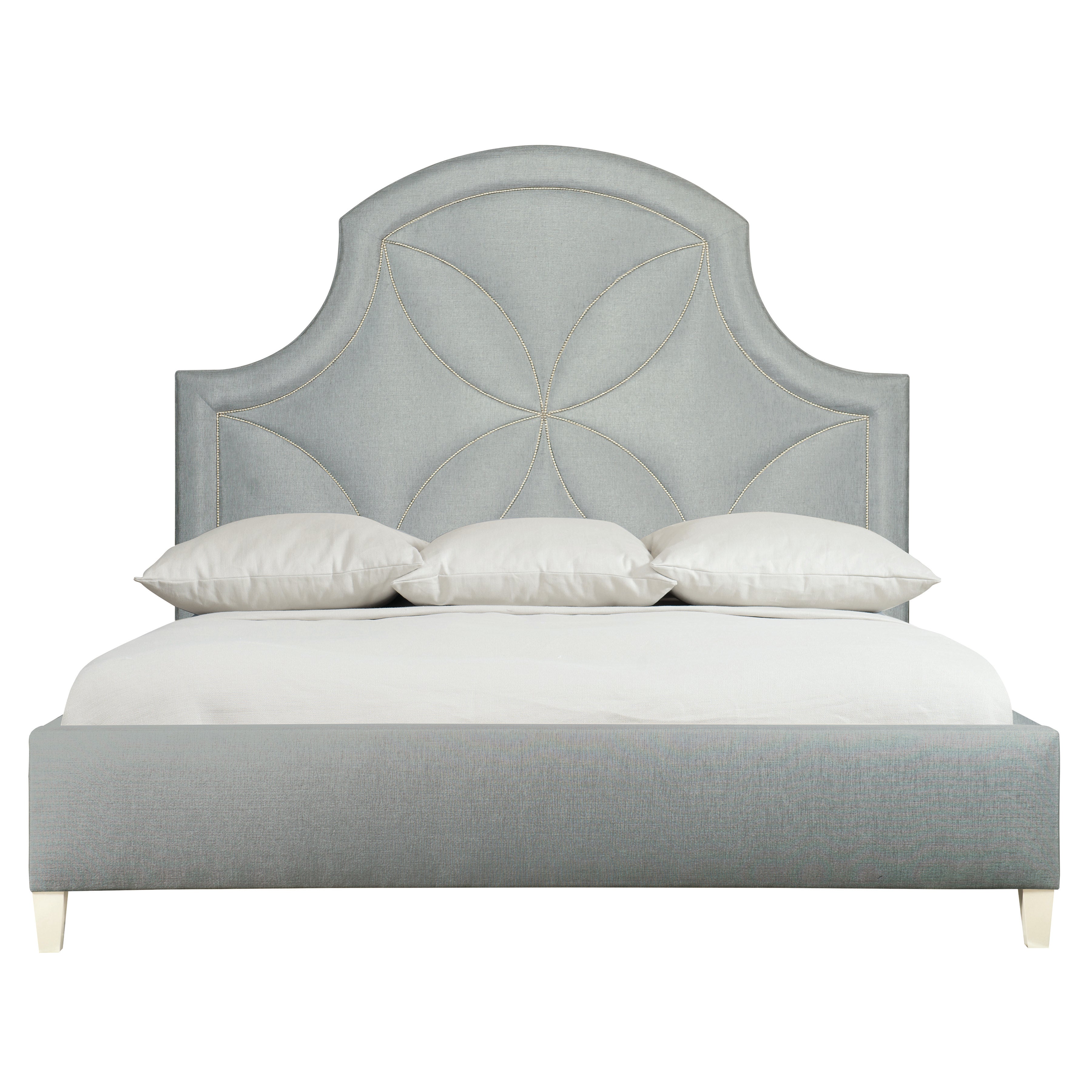 Calista Upholstered King Panel Bed