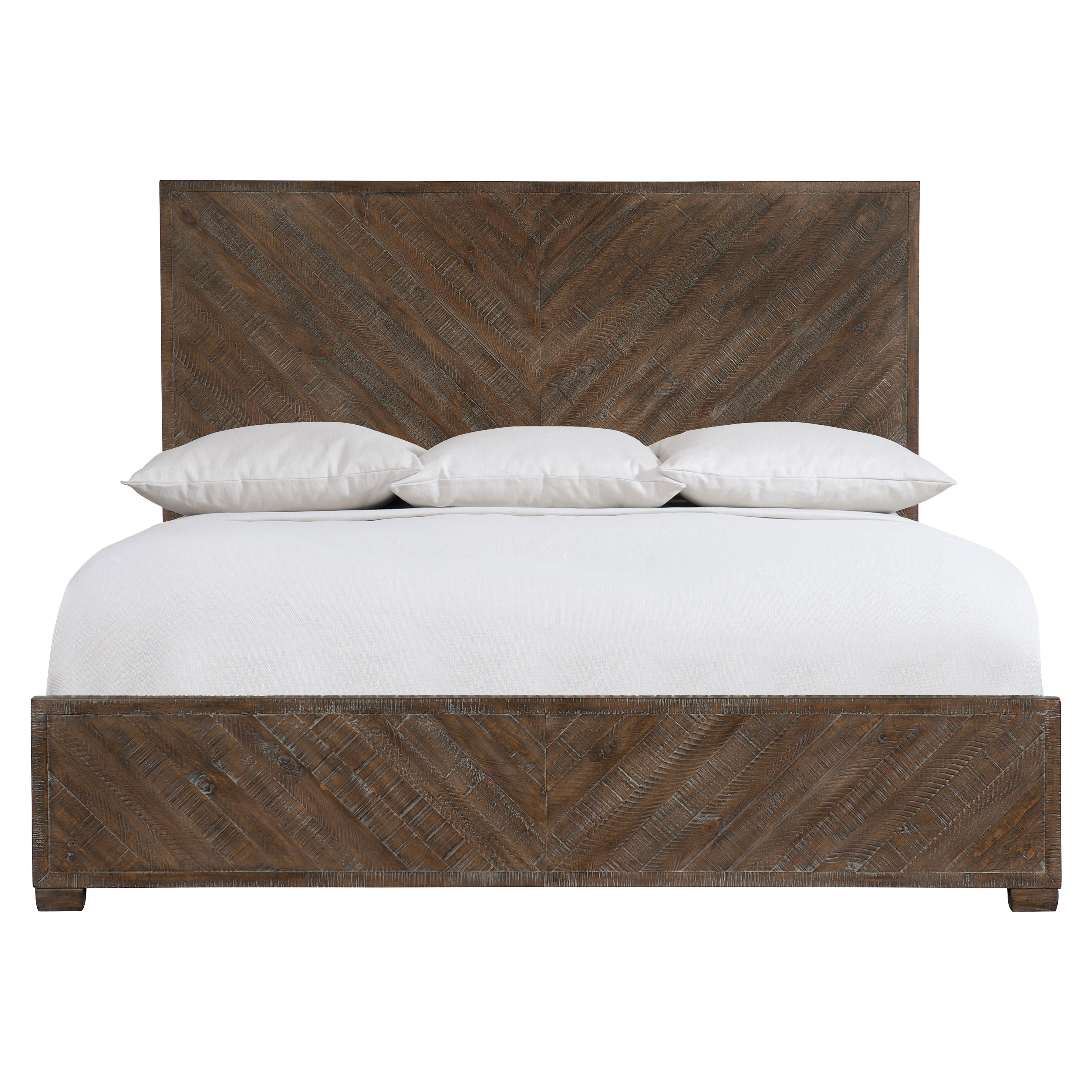 Fuller Wooden California King Panel Bed