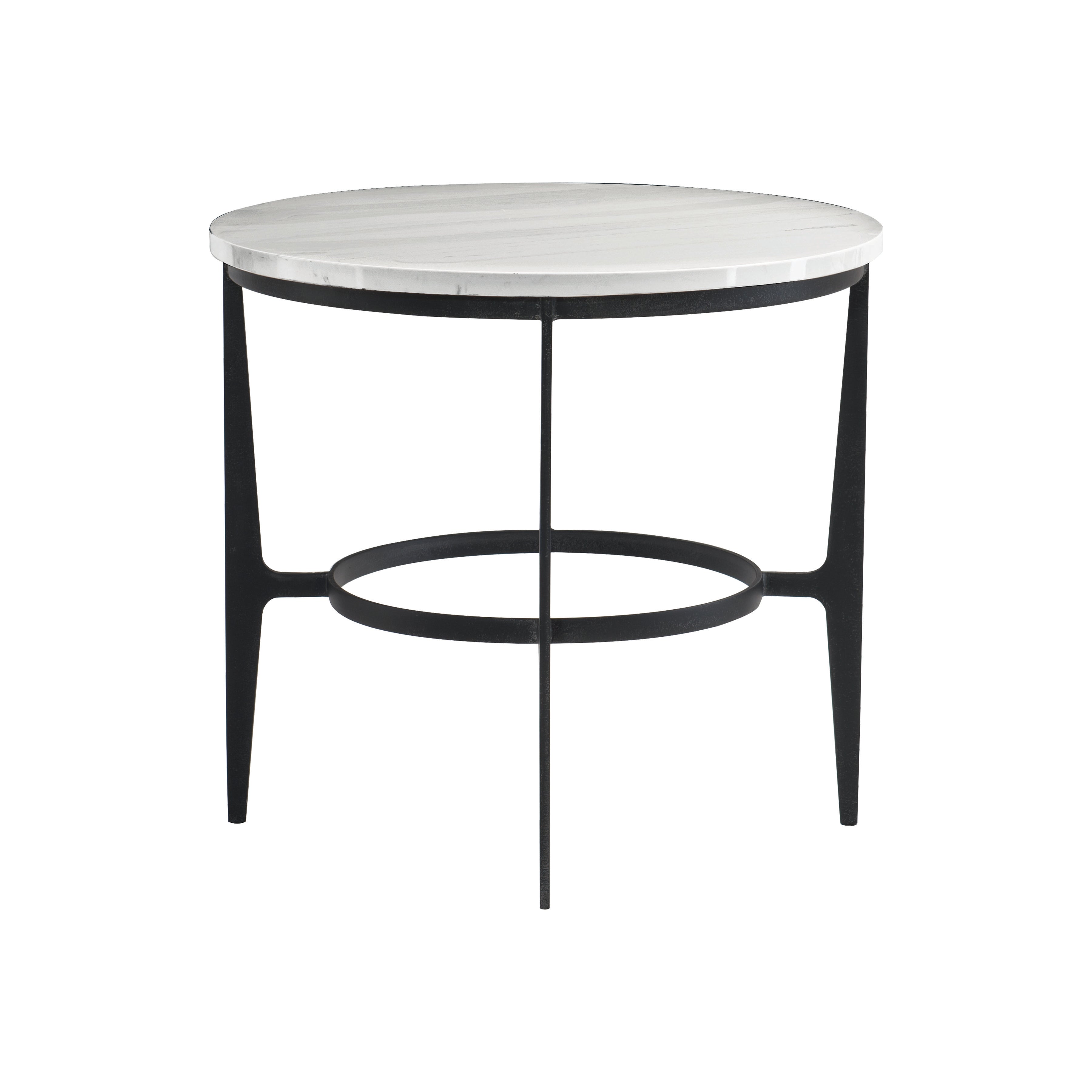Avondale Round Metal End Table