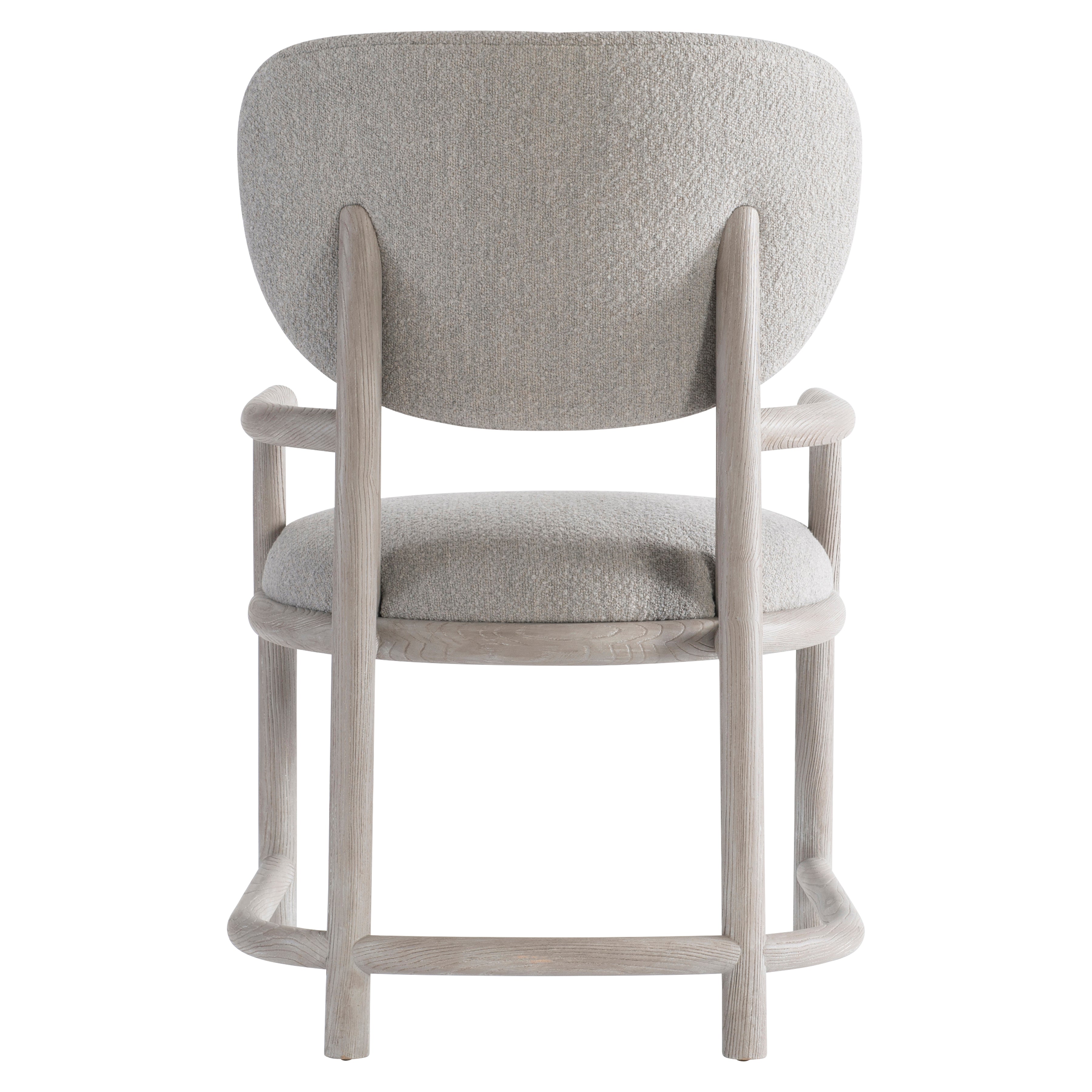 Trianon Arm Chair in Gris Finish