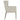 Linea Upholstered Arm Chair in Cerused Greige Finish