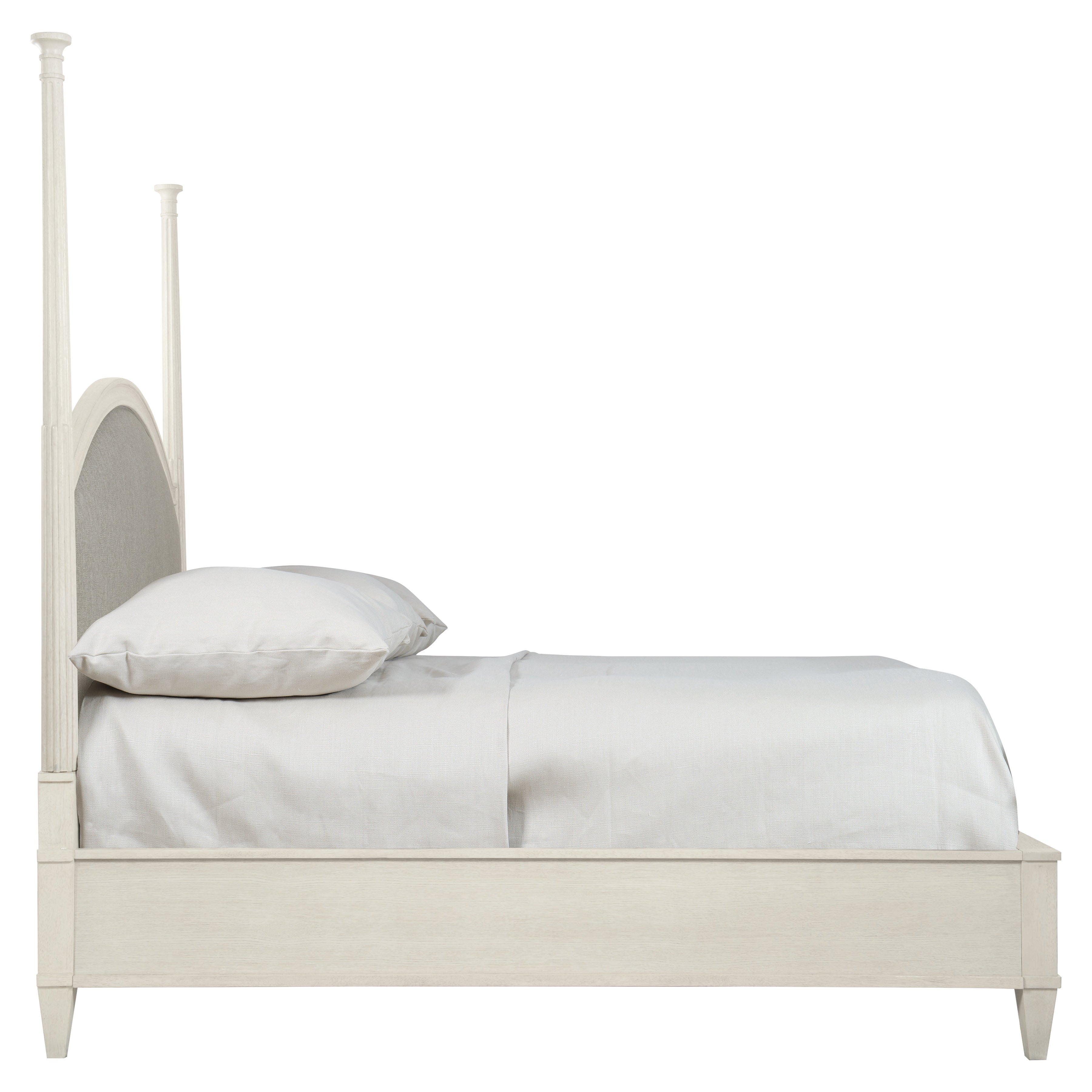 Allure Upholstered Queen Poster Bed