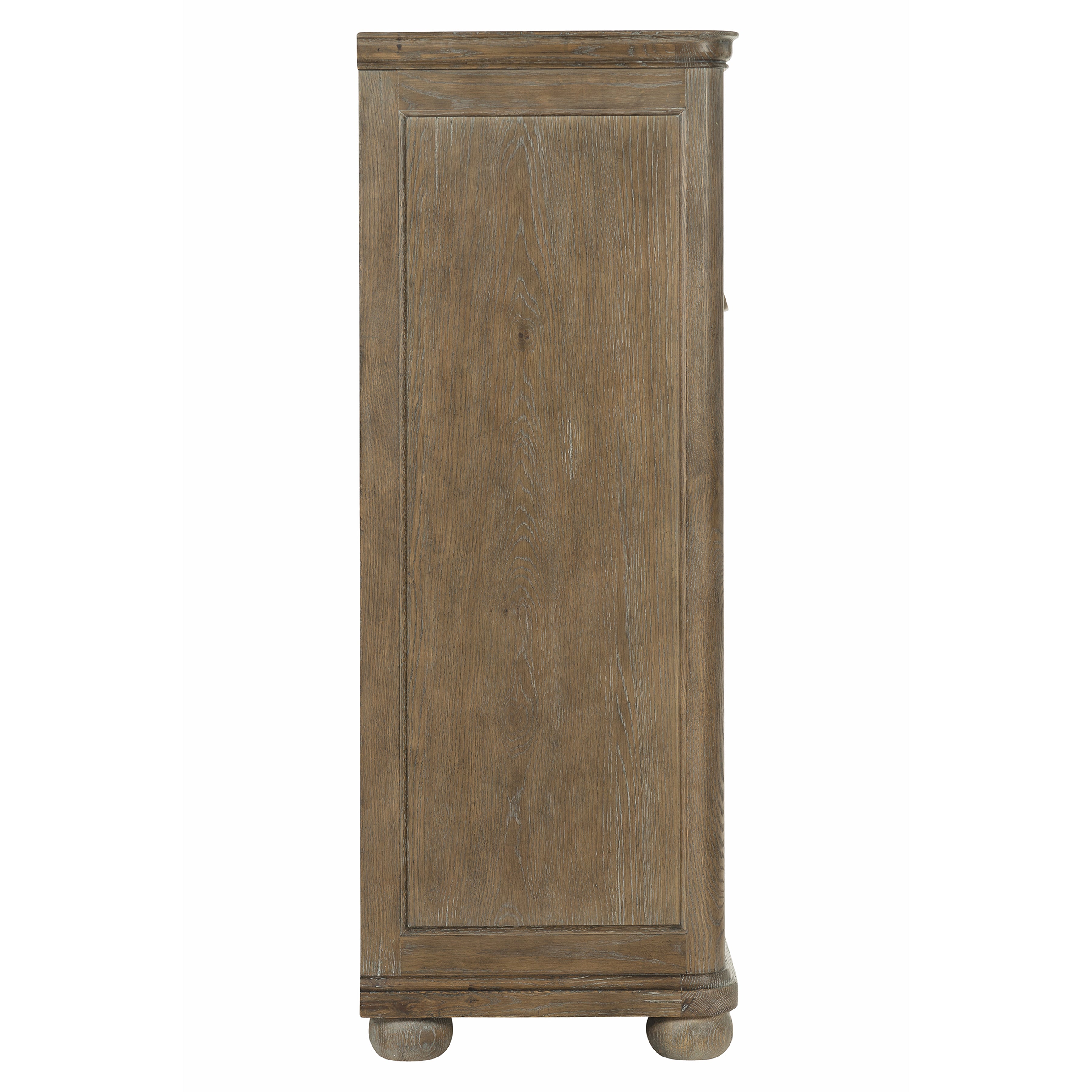 Rustic Patina Drawer Chest in Peppercorn Finish