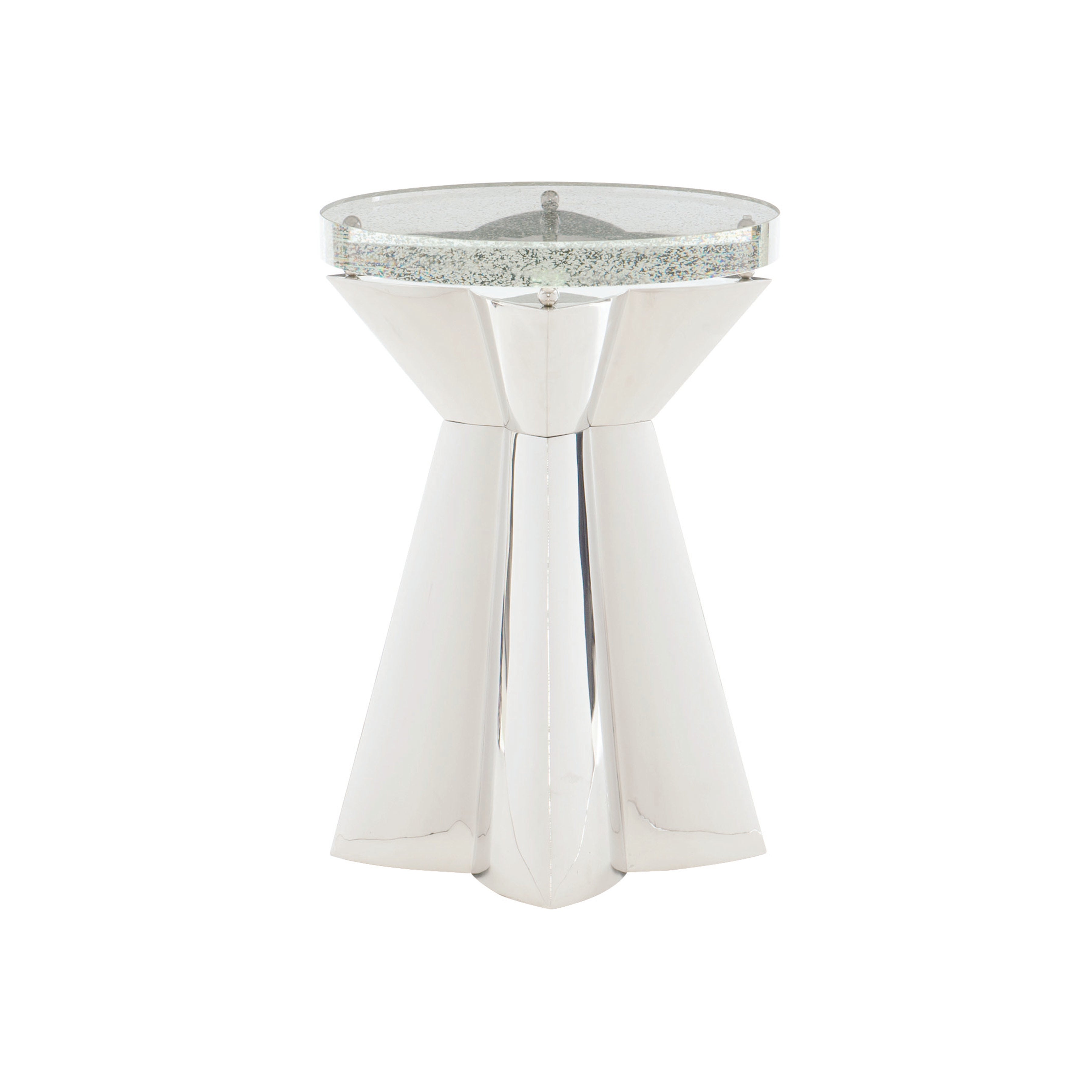 Anika Round Chairside Table