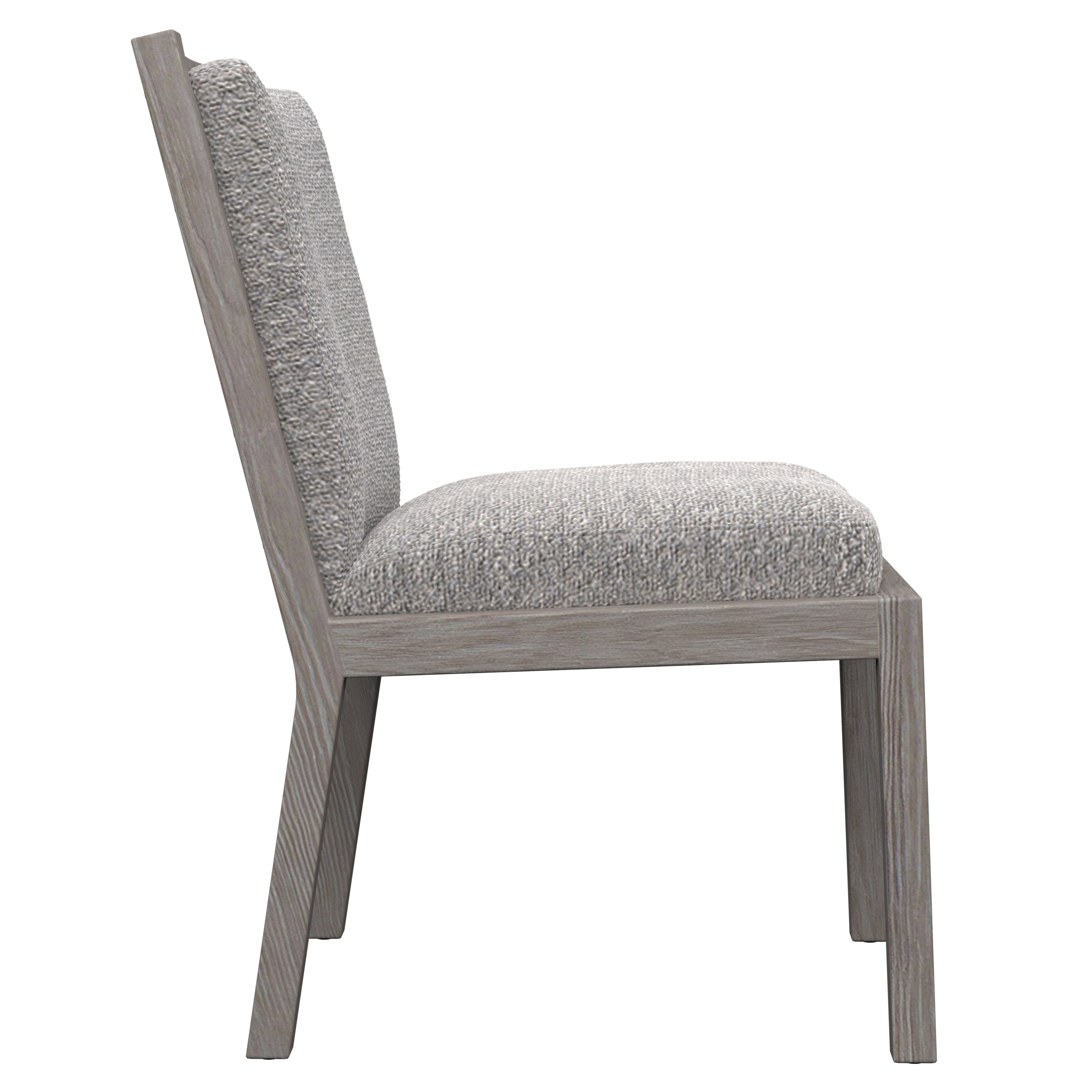 Trianon Ladderback Side Chair in Gris Finish