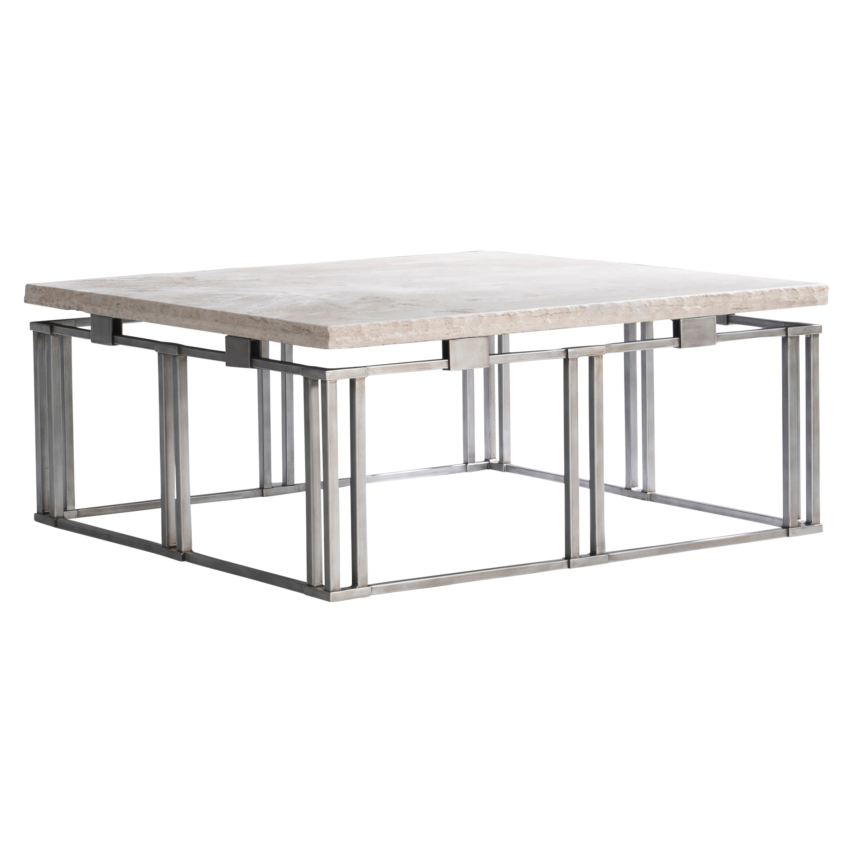 Riverton 40-inch Square Cocktail Table