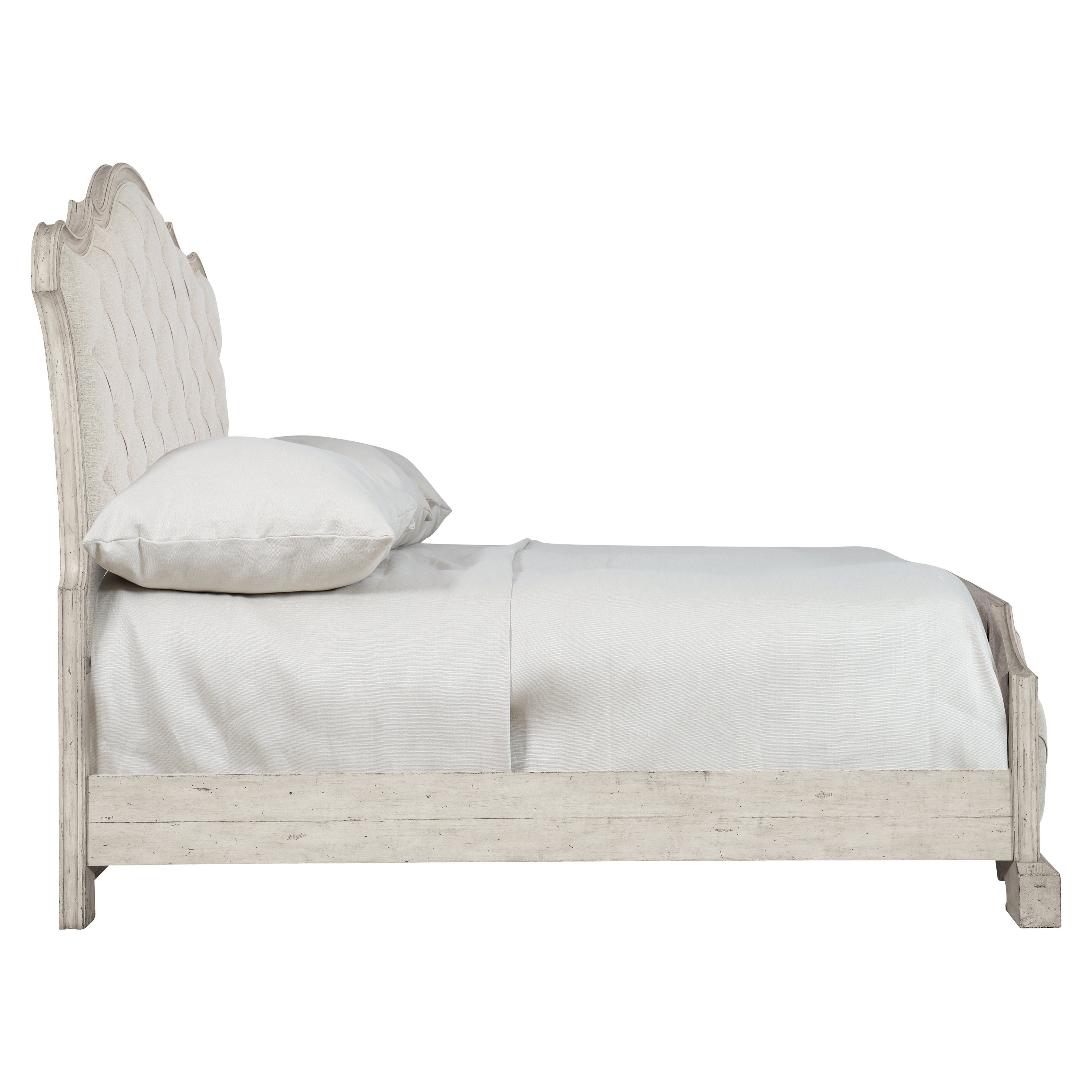 Mirabelle Upholstered California King Panel Bed