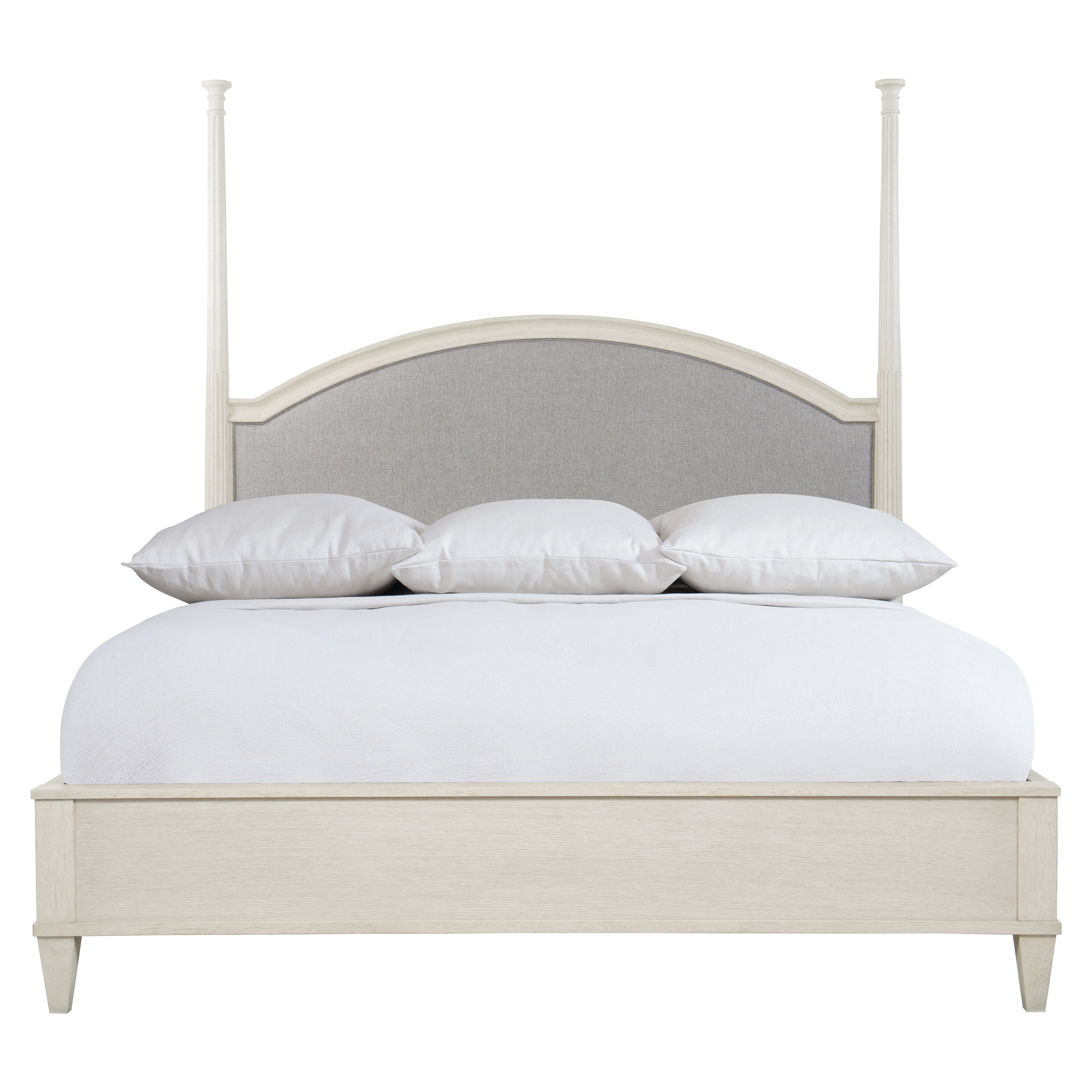 Allure Upholstered Queen Poster Bed