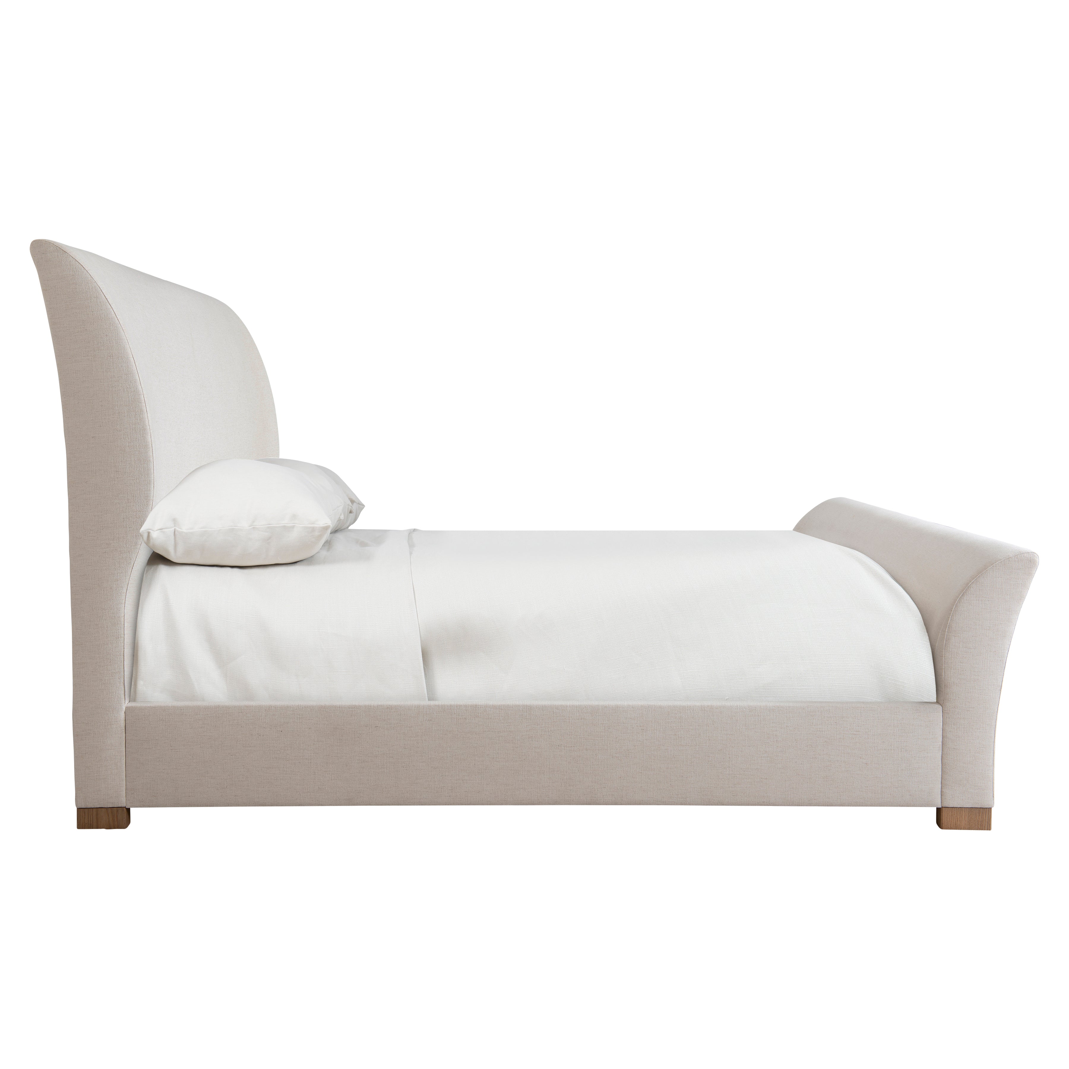 Modulum Upholstered Queen Sleigh Bed