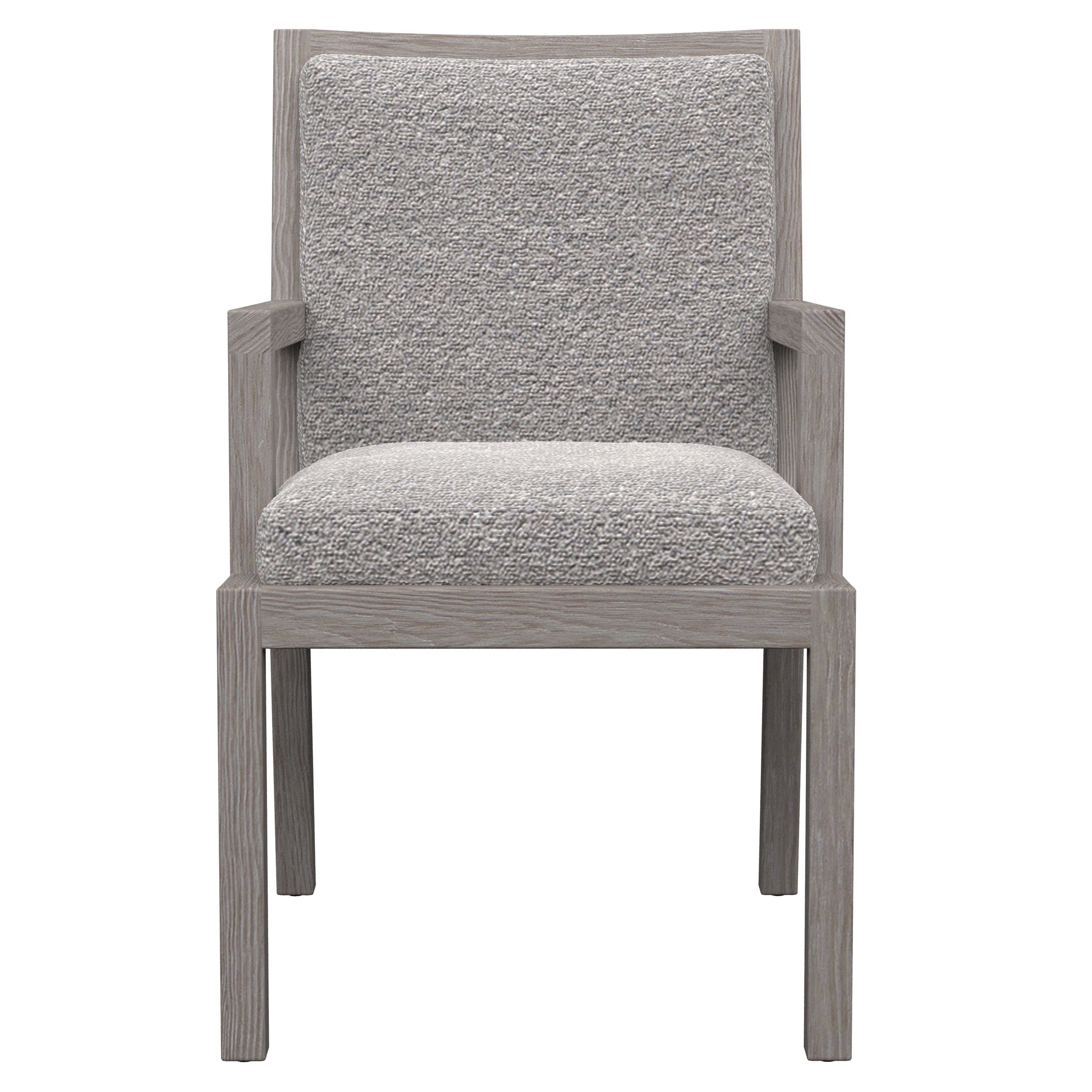 Trianon Ladderback Arm Chair in Gris Finish