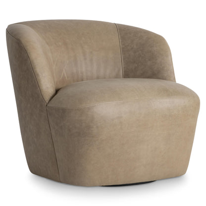 Tilly Leather Swivel Chair