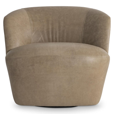 Tilly Leather Swivel Chair