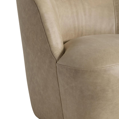 Tilly Leather Swivel Chair