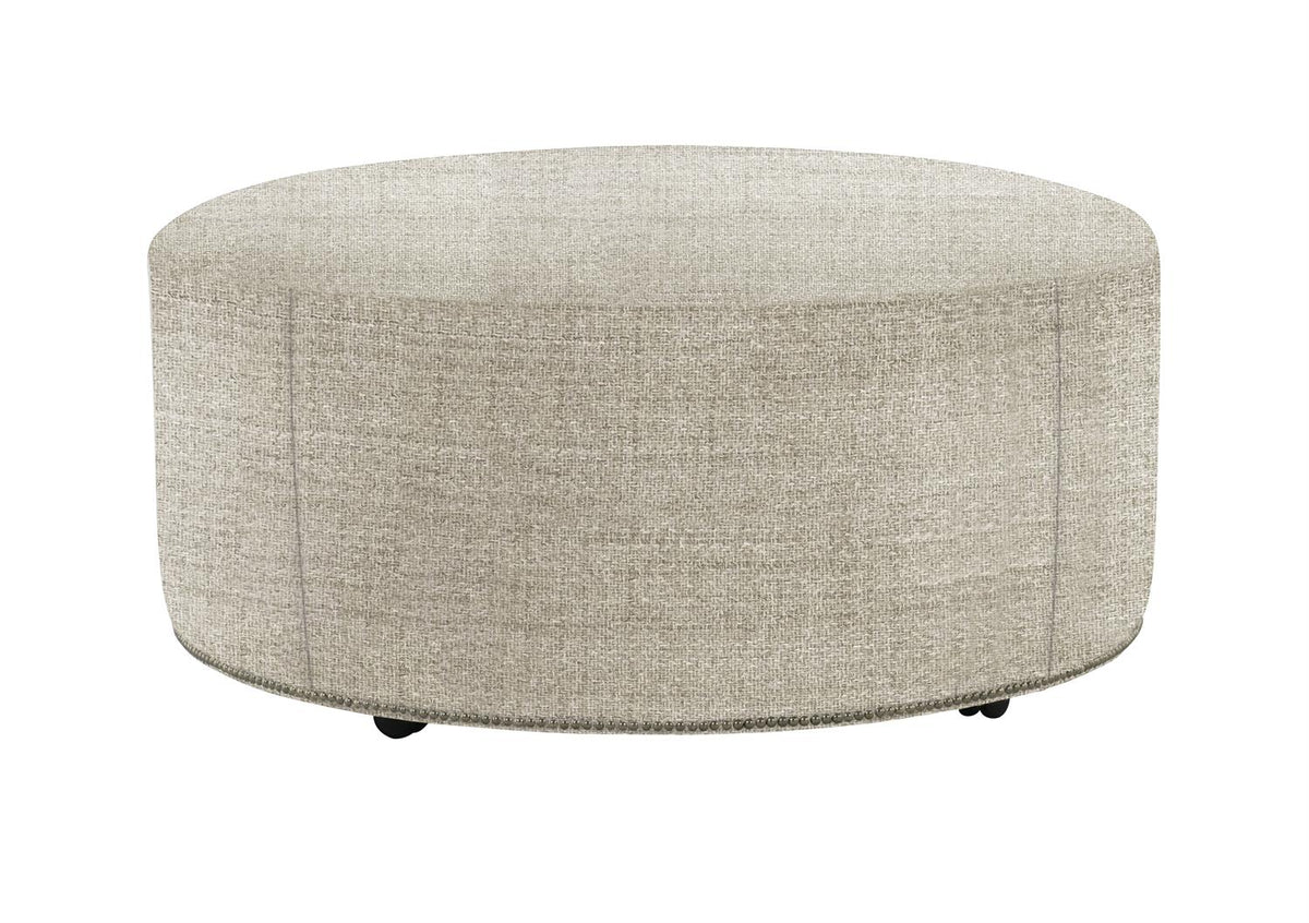 LOLO Fabric Cocktail Ottoman