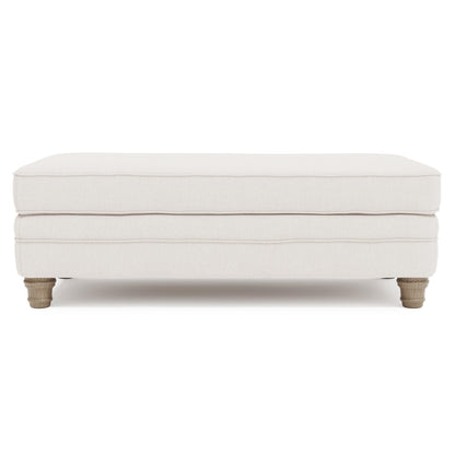 Tarleton Fabric Ottoman