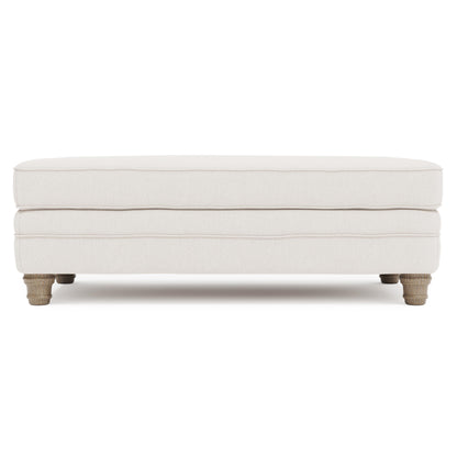 Tarleton Fabric Ottoman