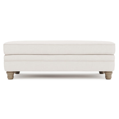Tarleton Fabric Ottoman