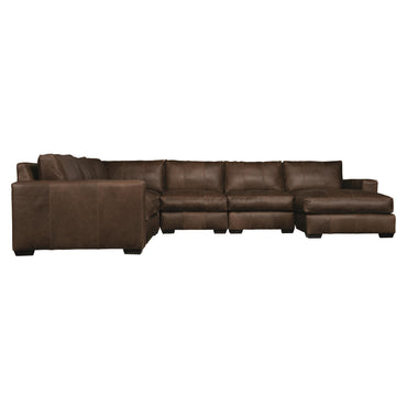 Dawkins Leather Sectional