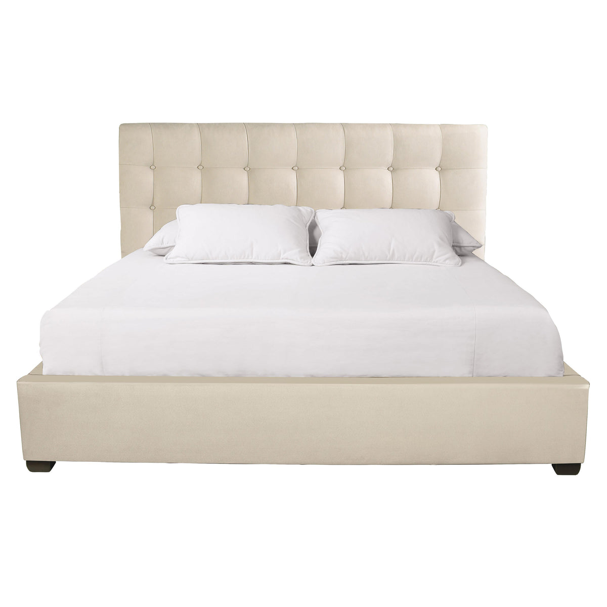 Avery Fabric Storage Panel Bed | King