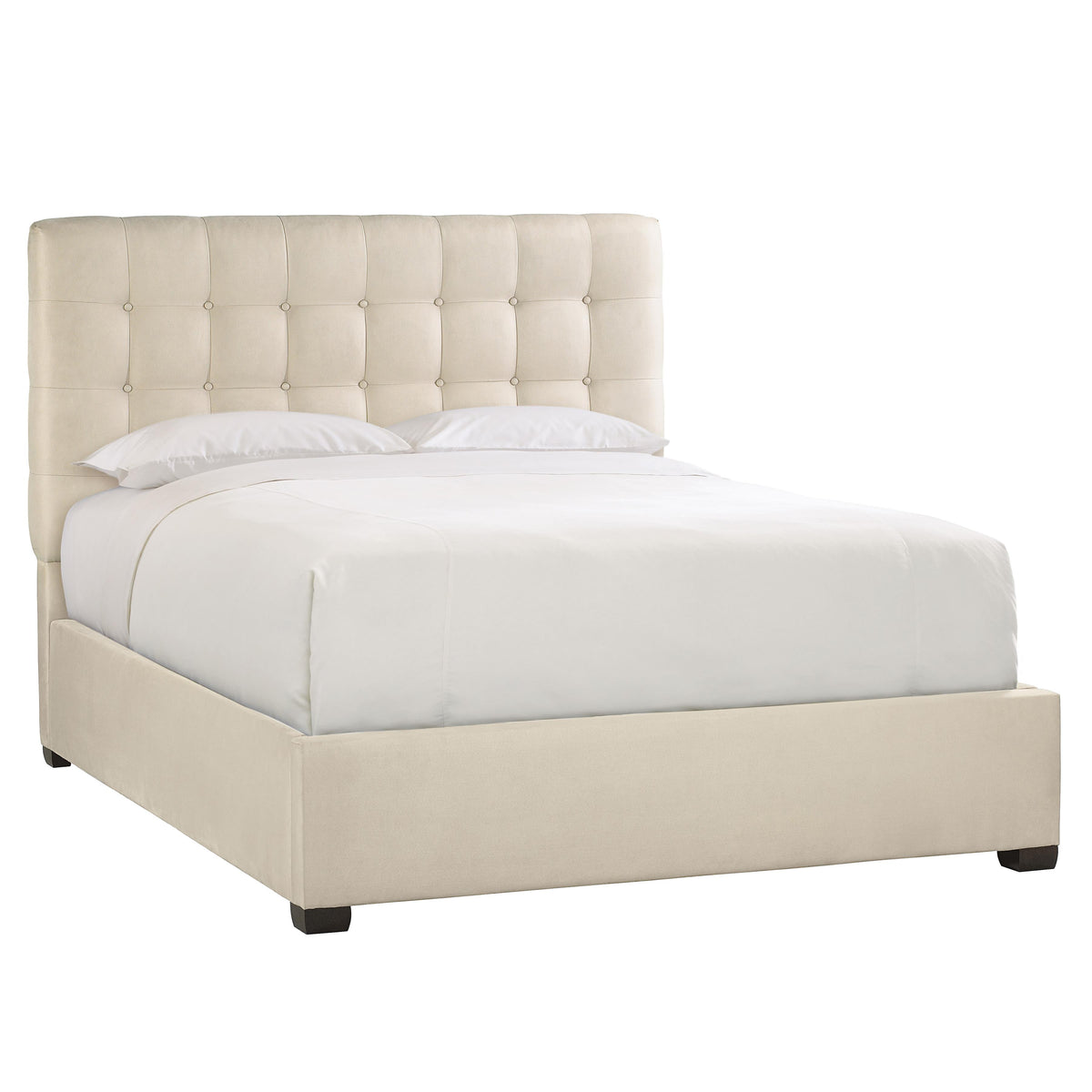 Avery Fabric Storage Panel Bed | King
