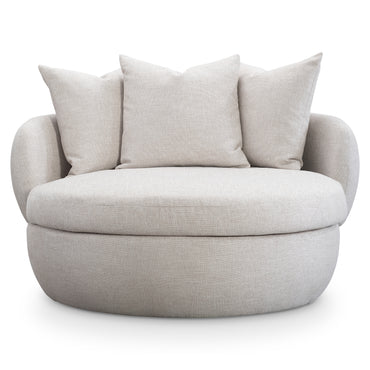 Ollie Fabric Swivel Chair