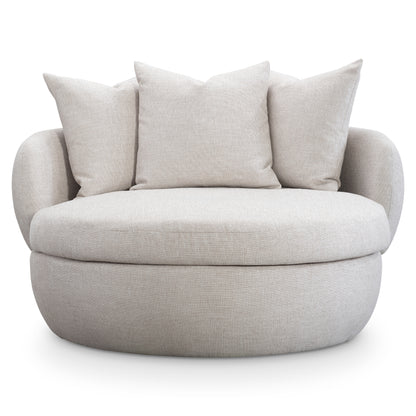 Ollie Fabric Swivel Chair