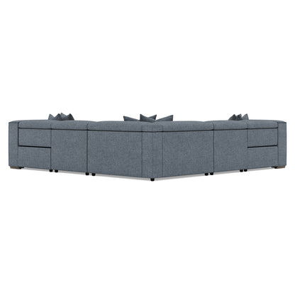 Bliss Fabric Power Motion Sectional