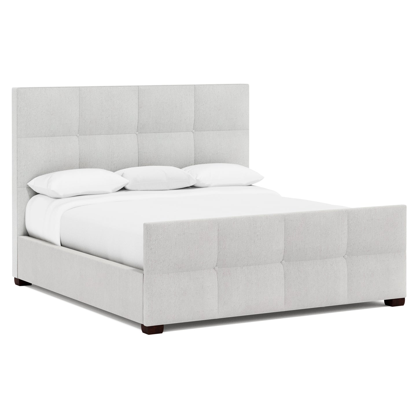 Derrick Fabric Panel Bed
